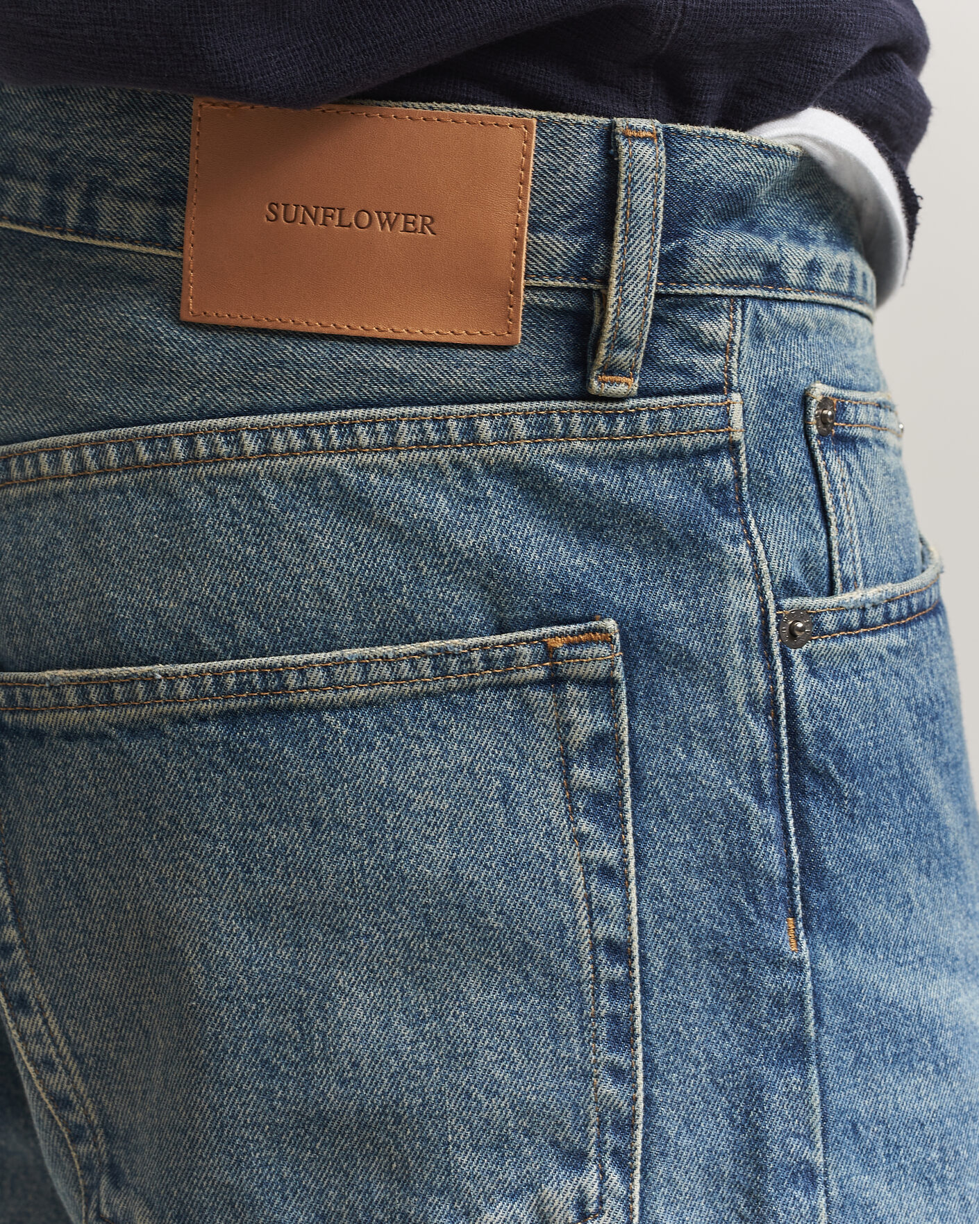 Homme | Pantalons | Sunflower | Loose Jeans Blue Vintage