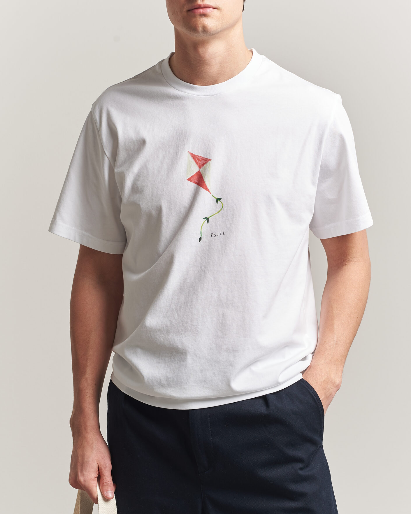 Homme | T-shirts | Forét | Fly T-Shirt White