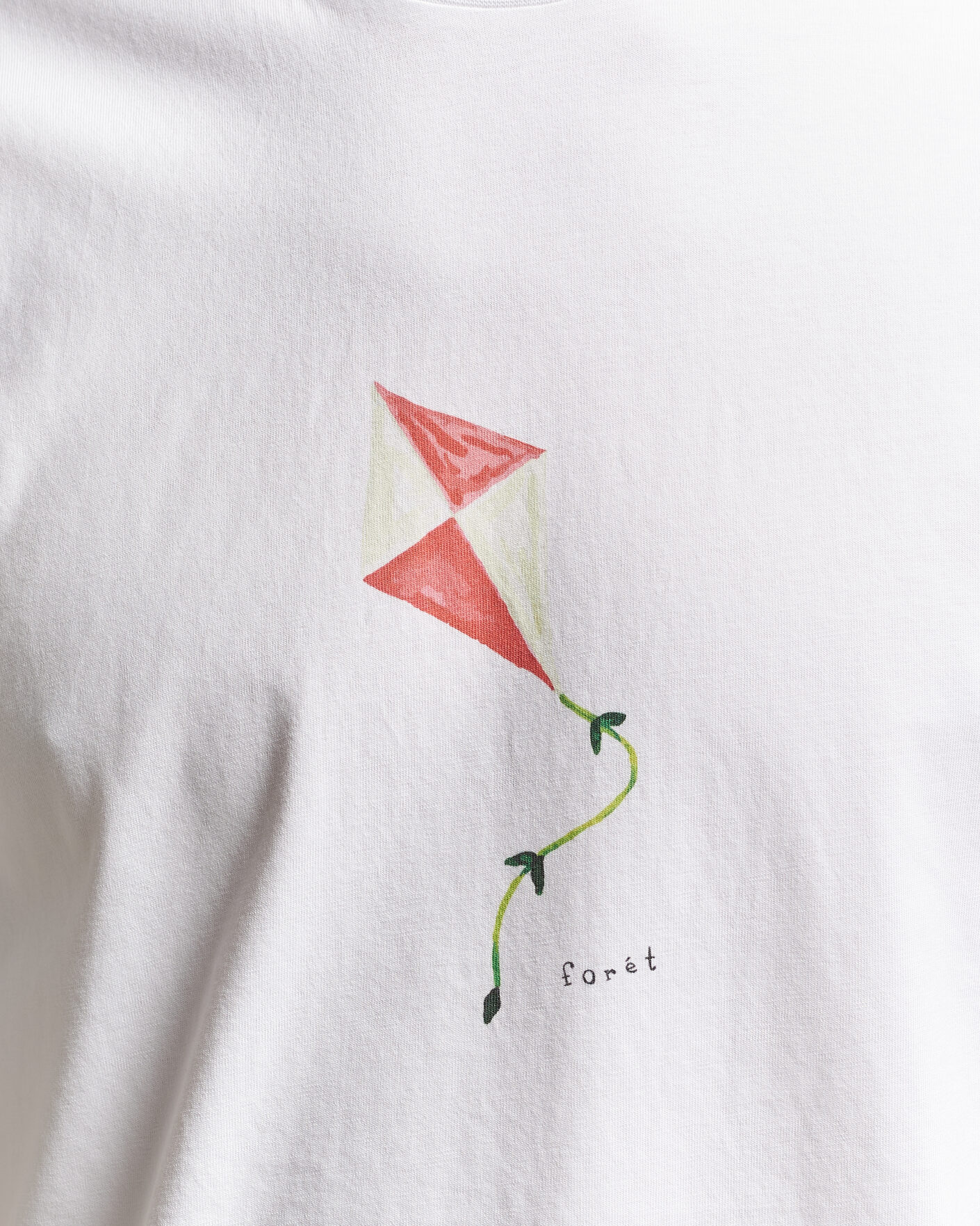 Heren | T-shirts | Forét | Fly T-Shirt White