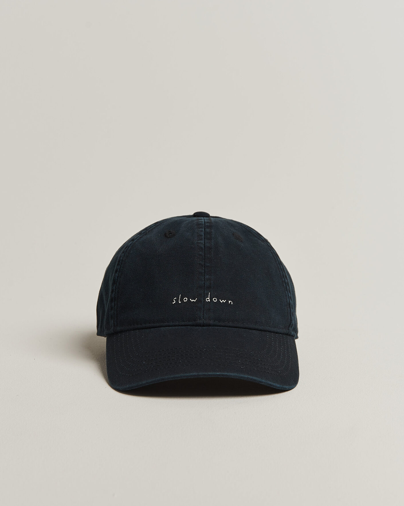 Heren | Forét Slow Down Washed Cap Black | Forét | Slow Down Washed Cap Black