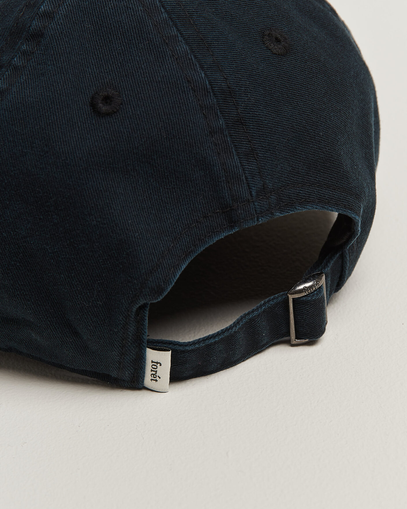 Heren | Forét Slow Down Washed Cap Black | Forét | Slow Down Washed Cap Black
