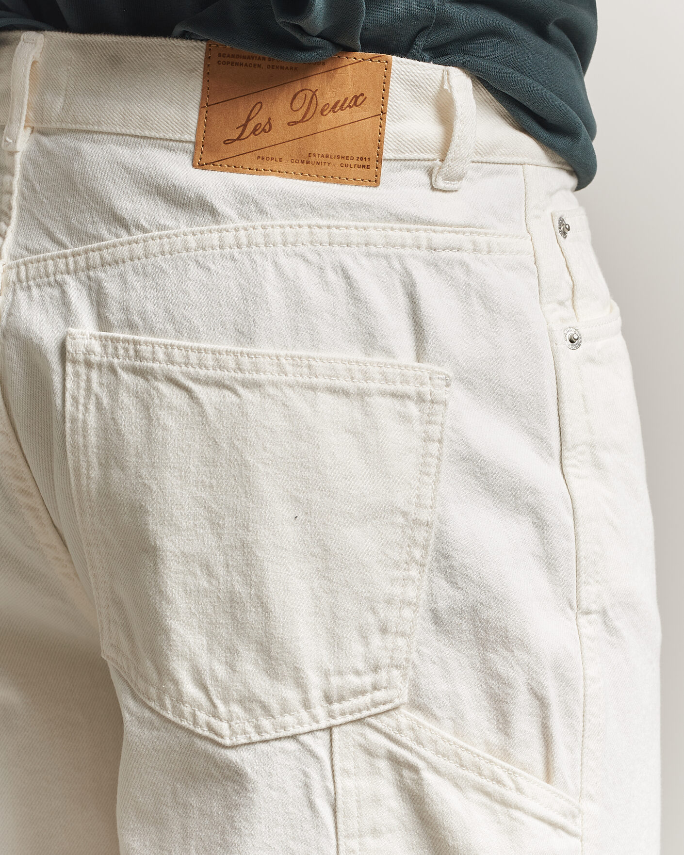 Homme | Jeans | LES DEUX | Carpenter Jeans Light Ivory
