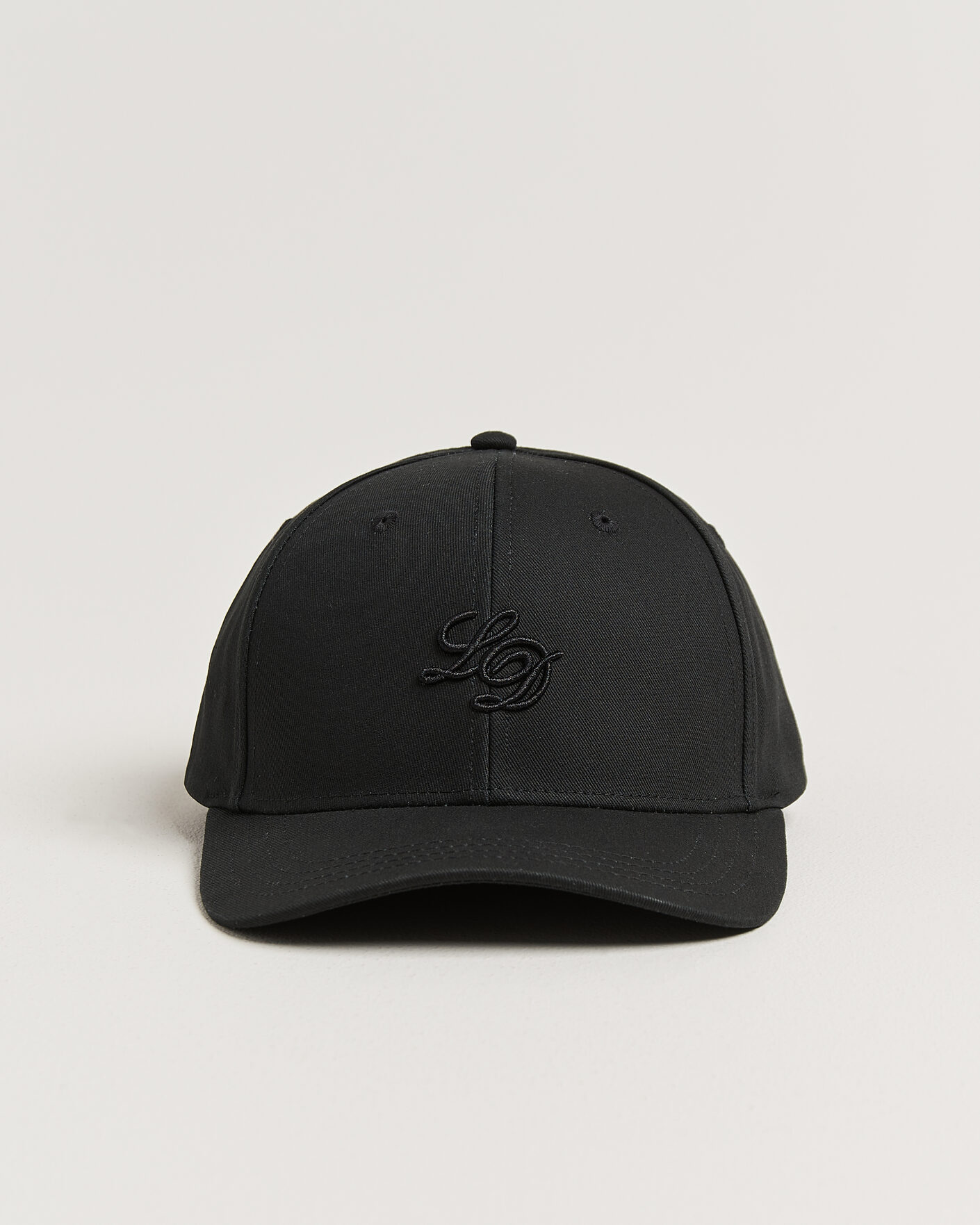 Homme | Bobs Et Casquettes | LES DEUX | Tonal Baseball Cap Black