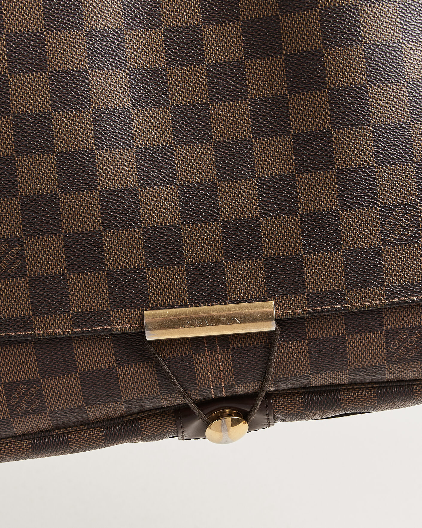 Heren | Pre-Owned & Vintage Bags | Louis Vuitton Pre-Owned | Bastille Bag Damier Ebene