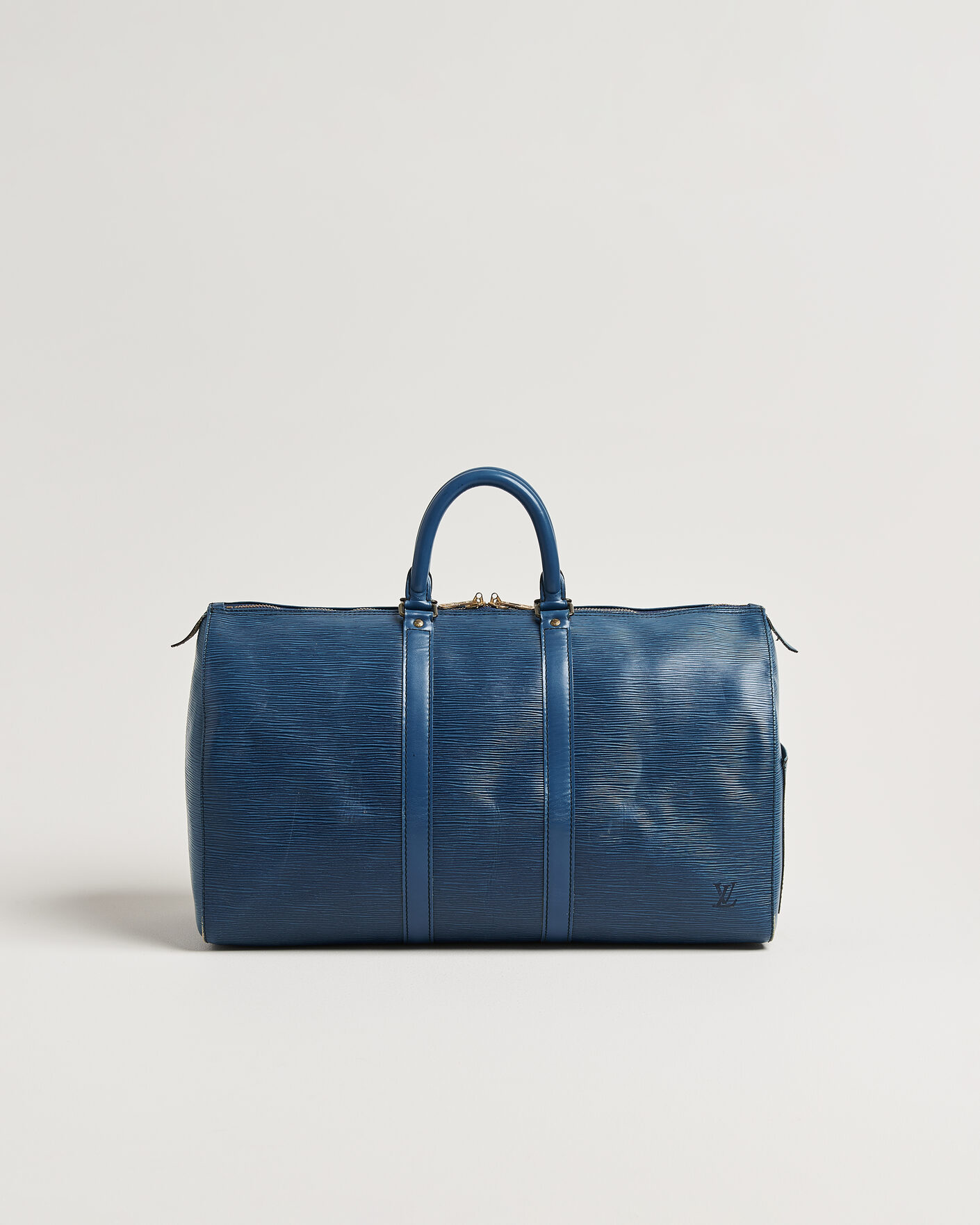 Heren | Pre-Owned & Vintage Bags | Louis Vuitton Pre-Owned | Keepall 45 Epi Leather Blue