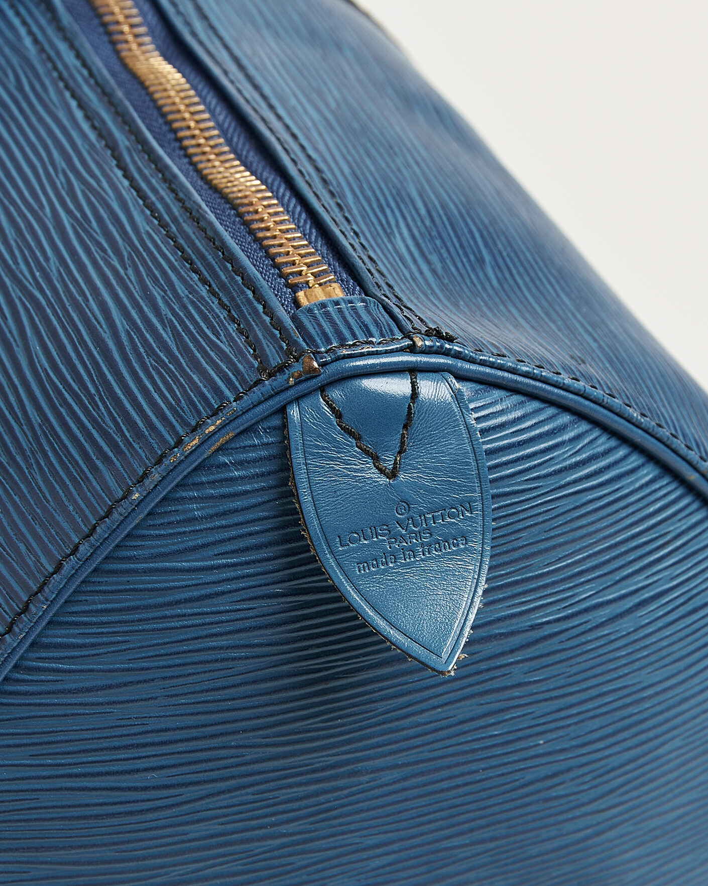 Heren | Pre-Owned & Vintage Bags | Louis Vuitton Pre-Owned | Keepall 45 Epi Leather Blue