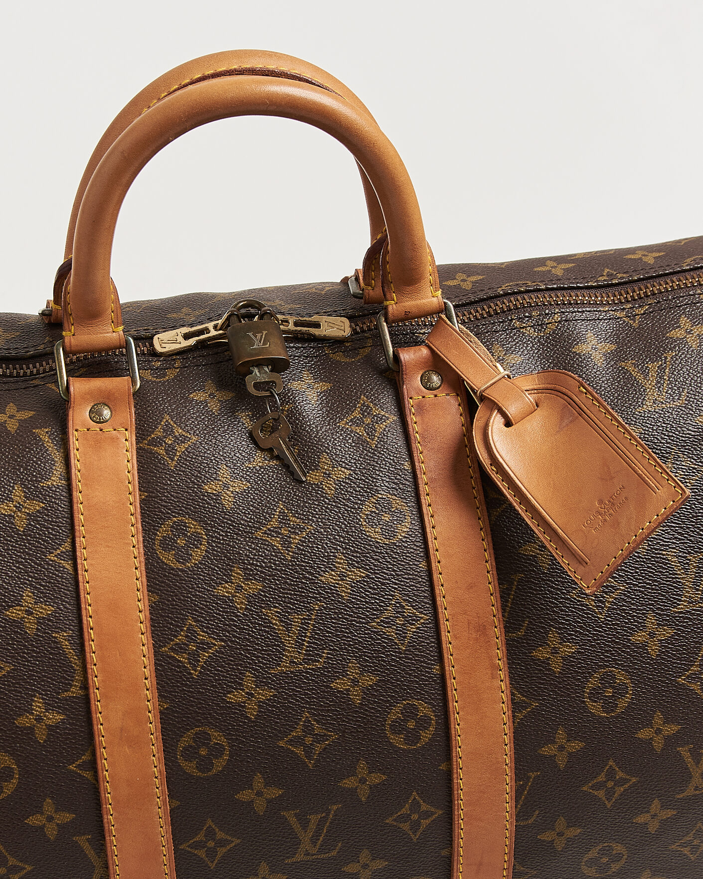Heren | Pre-Owned & Vintage Bags | Louis Vuitton Pre-Owned | Keepall Bandouliére 55 Monogram