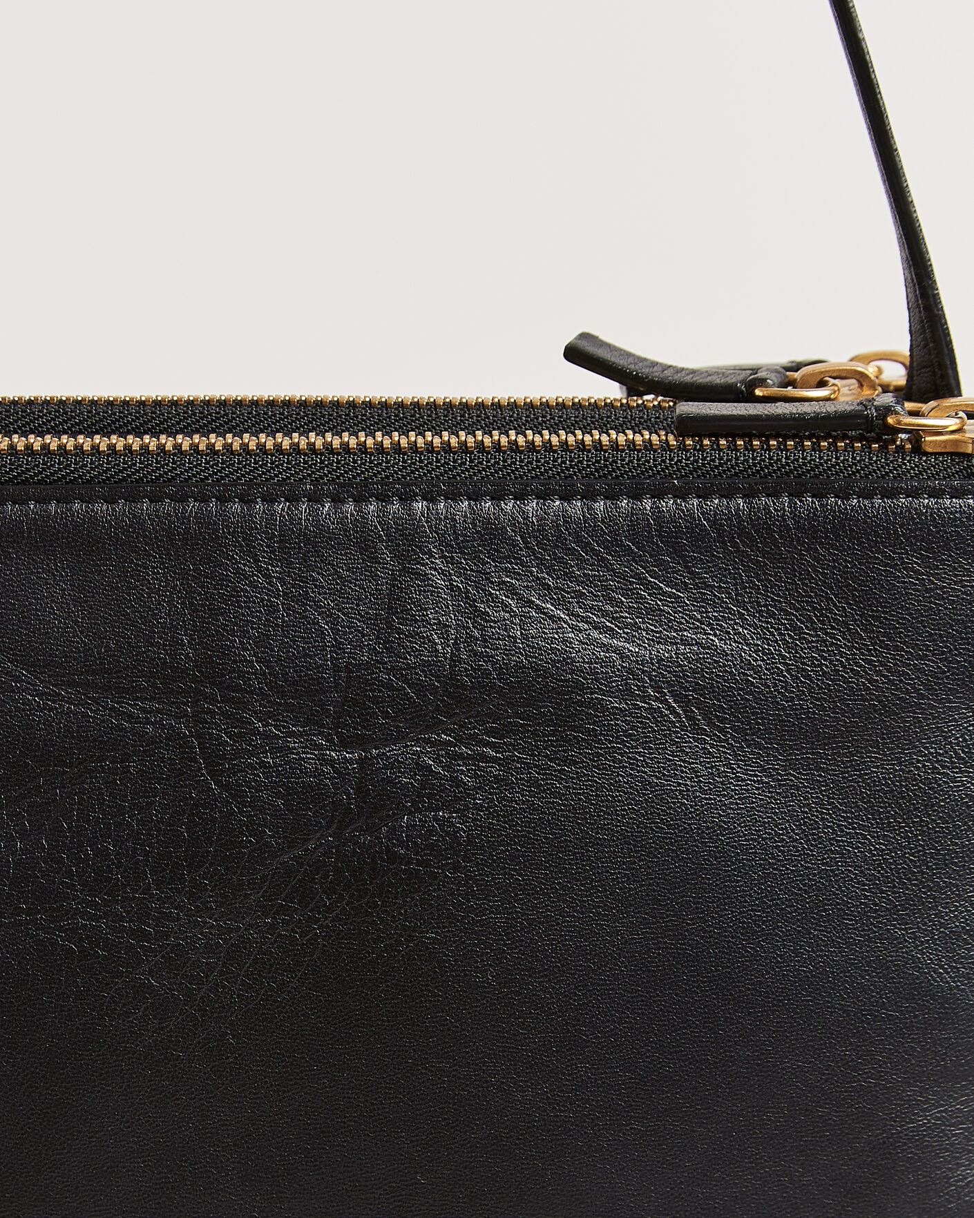 Heren | Pre-Owned & Vintage Bags | Celine Pre-Owned | Trio Bag Small Leather Black