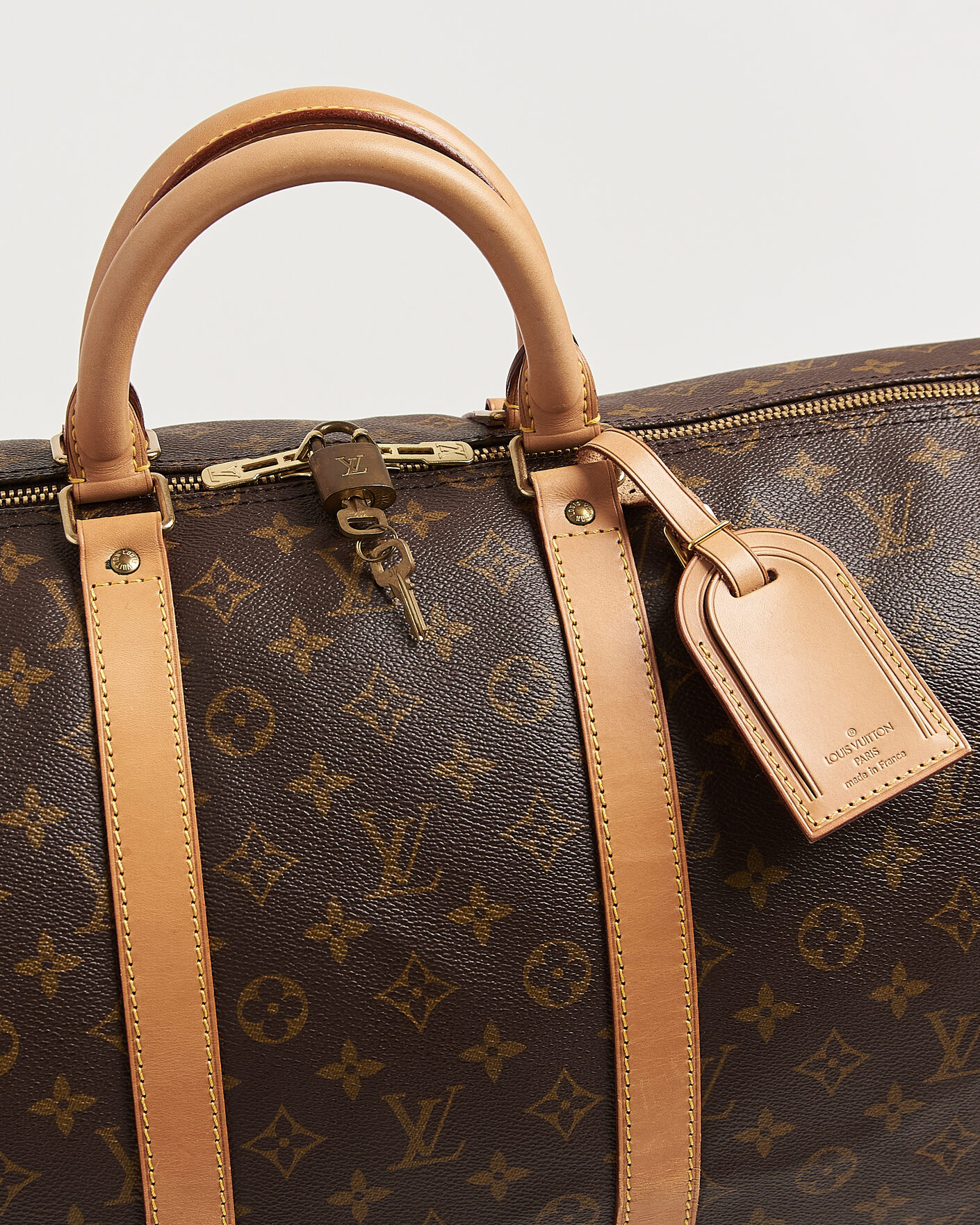 Heren | Pre-Owned & Vintage Bags | Louis Vuitton Pre-Owned | Keepall Bandouliére 55 Monogram