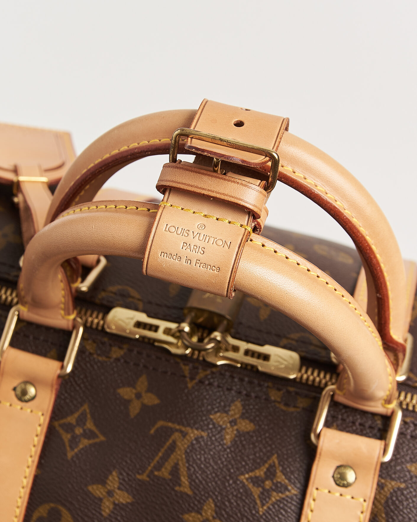 Heren | Pre-Owned & Vintage Bags | Louis Vuitton Pre-Owned | Keepall Bandouliére 55 Monogram