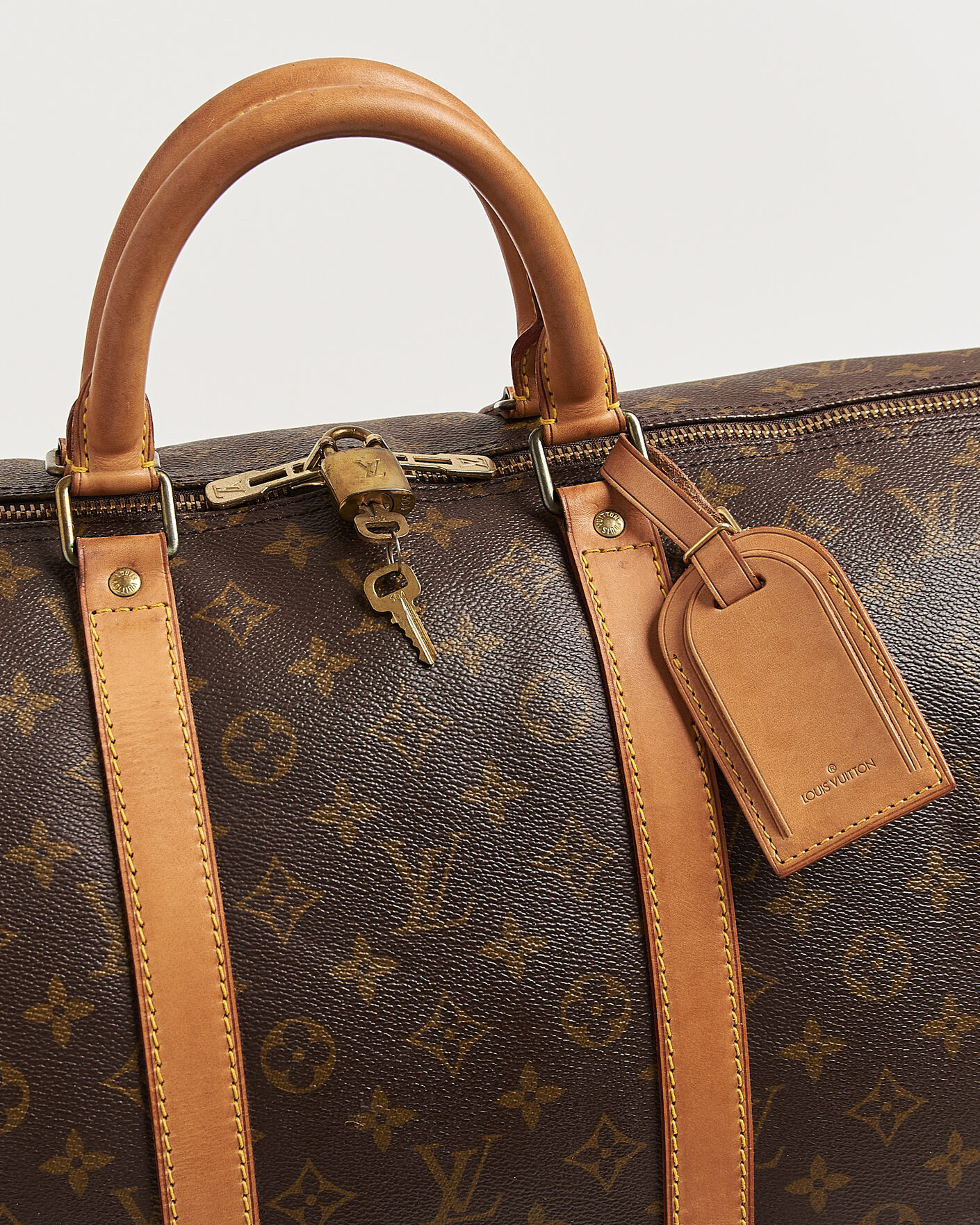 Homme | Pre-Owned & Vintage Bags | Louis Vuitton Pre-Owned | Keepall Bandouliére 55 Monogram