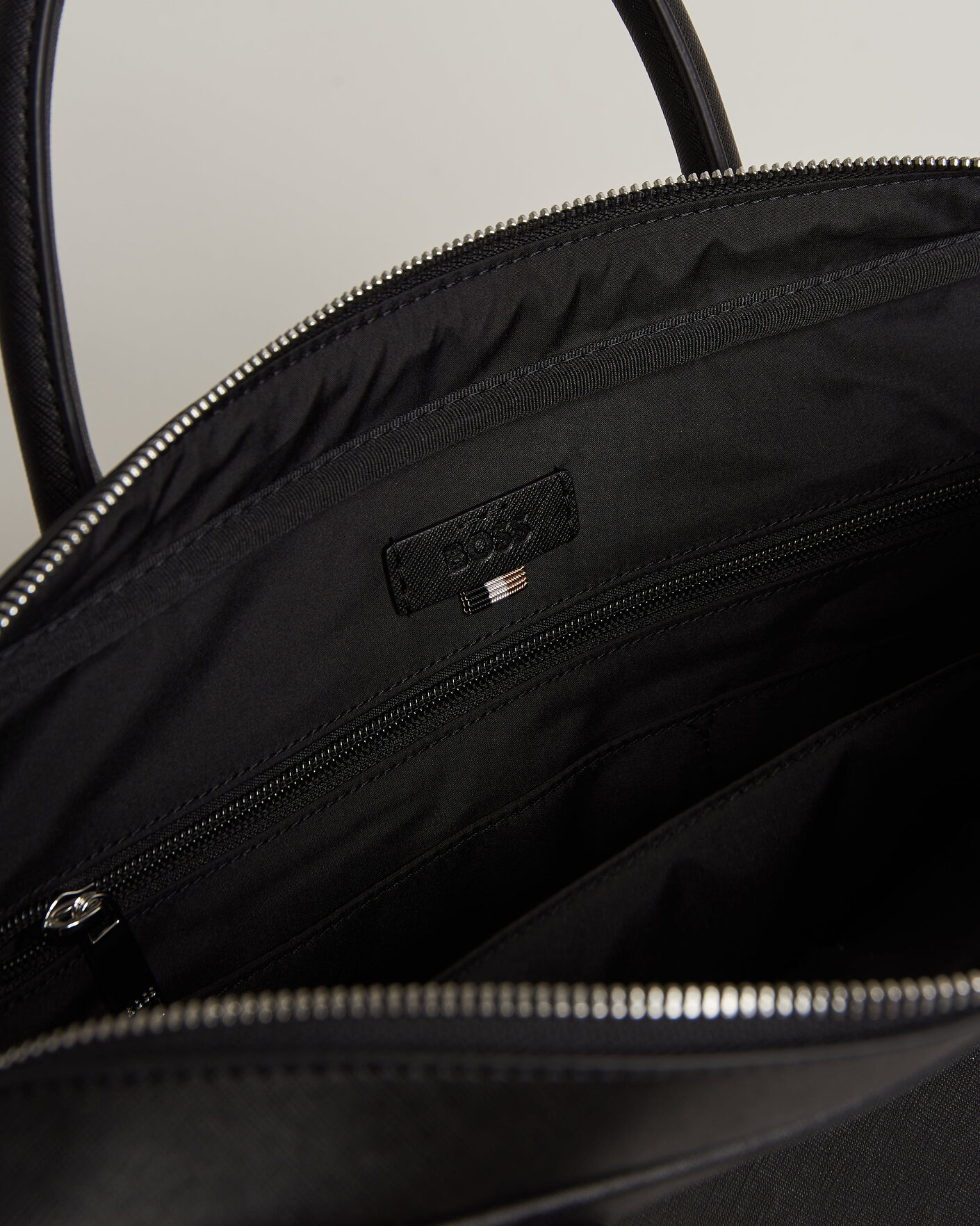 Heren | Tassen | BOSS BLACK | Northon Leather Document Case Black