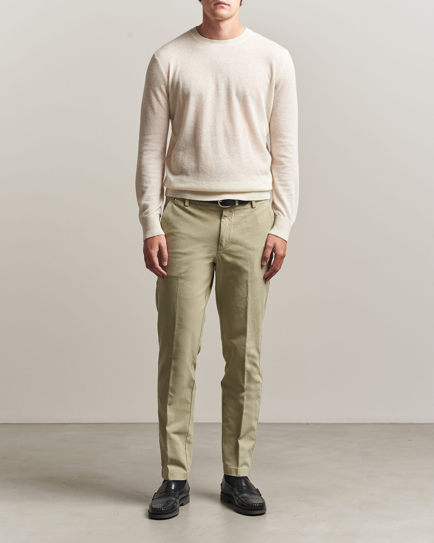 Homme | Pantalons | BOSS BLACK | Kaiton Structured Chinos Sage