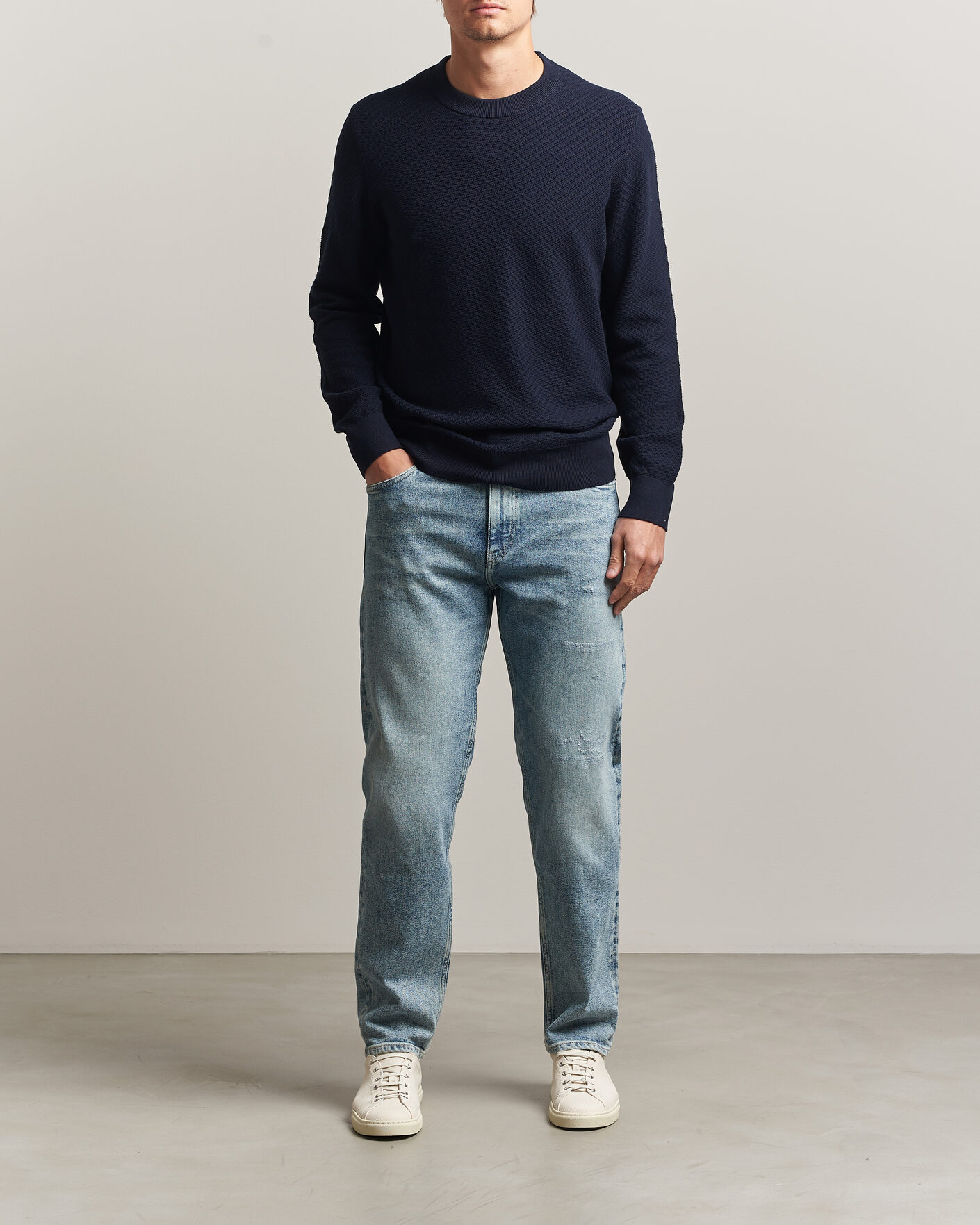 Homme | Pantalons | BOSS BLACK | Ogden Regular Fit Jeans Bright Blue