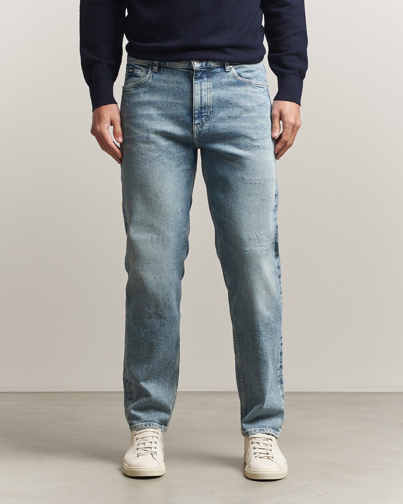 Homme | Pantalons | BOSS BLACK | Ogden Regular Fit Jeans Bright Blue