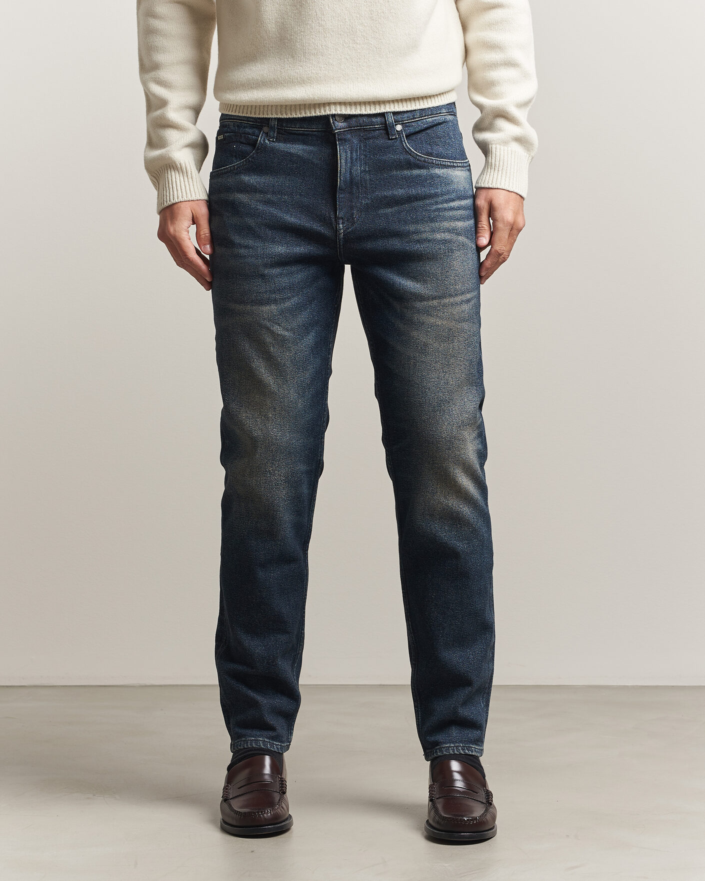 Homme | Pantalons | BOSS BLACK | Re.Maine Jeans Navy