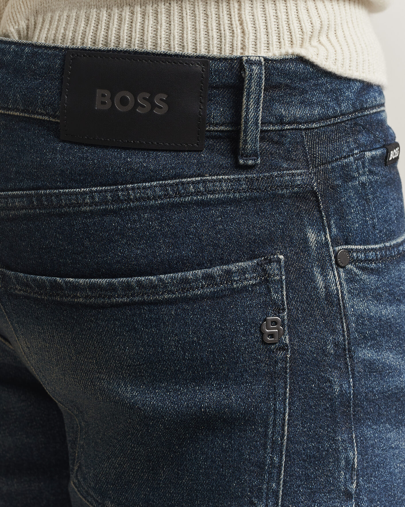 Homme | Pantalons | BOSS BLACK | Re.Maine Jeans Navy