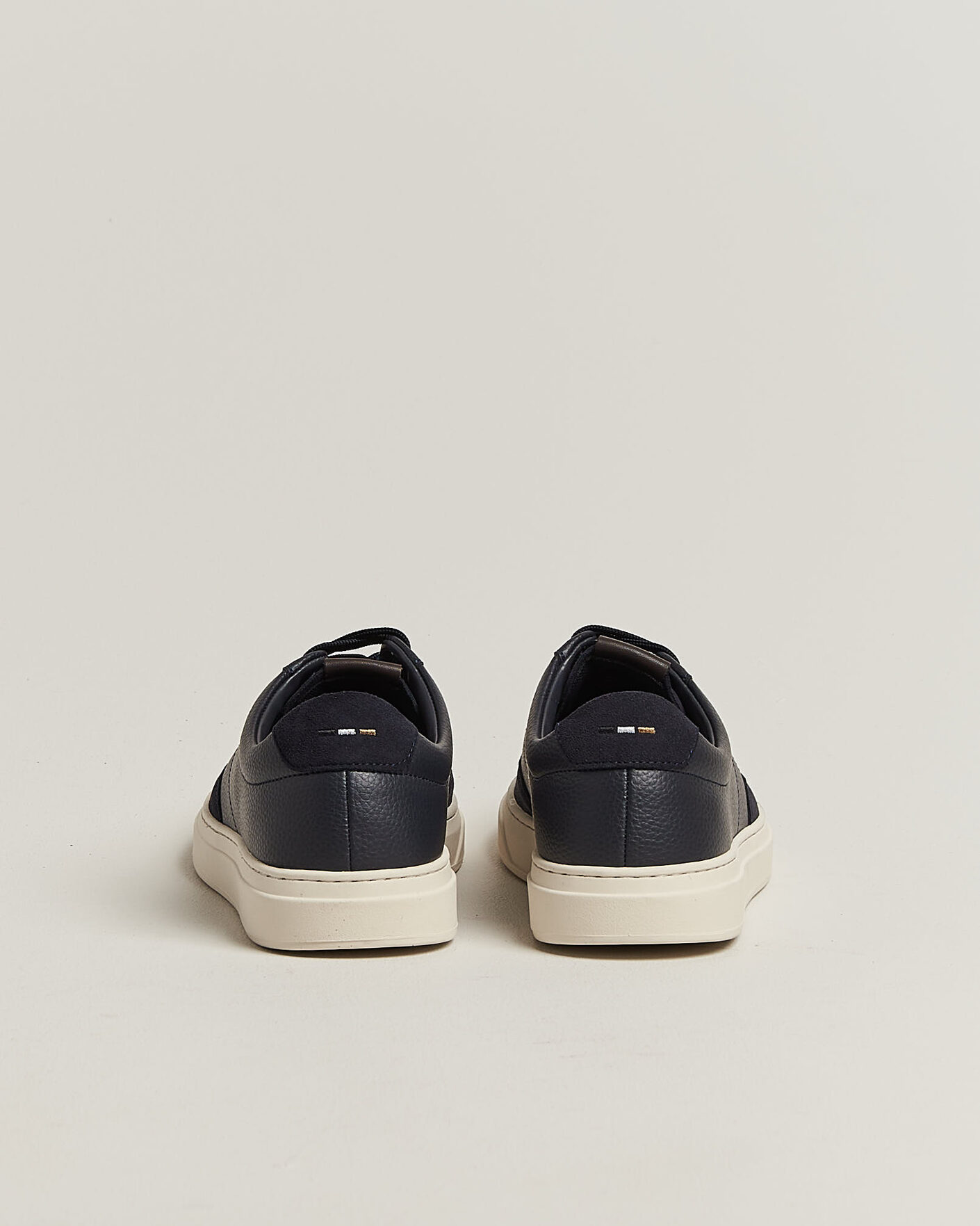 Homme | Baskets | BOSS BLACK | Kieran Leather/Suede Sneaker Dark Blue