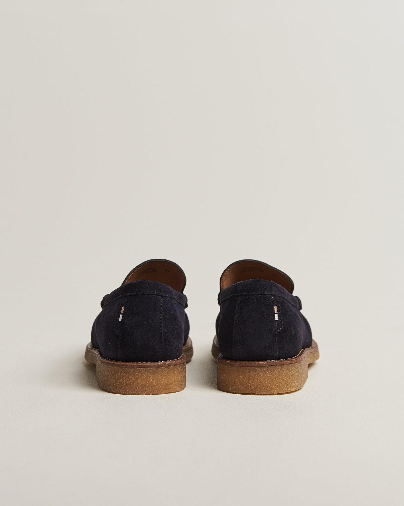 Heren | Instappers | BOSS BLACK | Kope Suede Moccasin Dark Blue