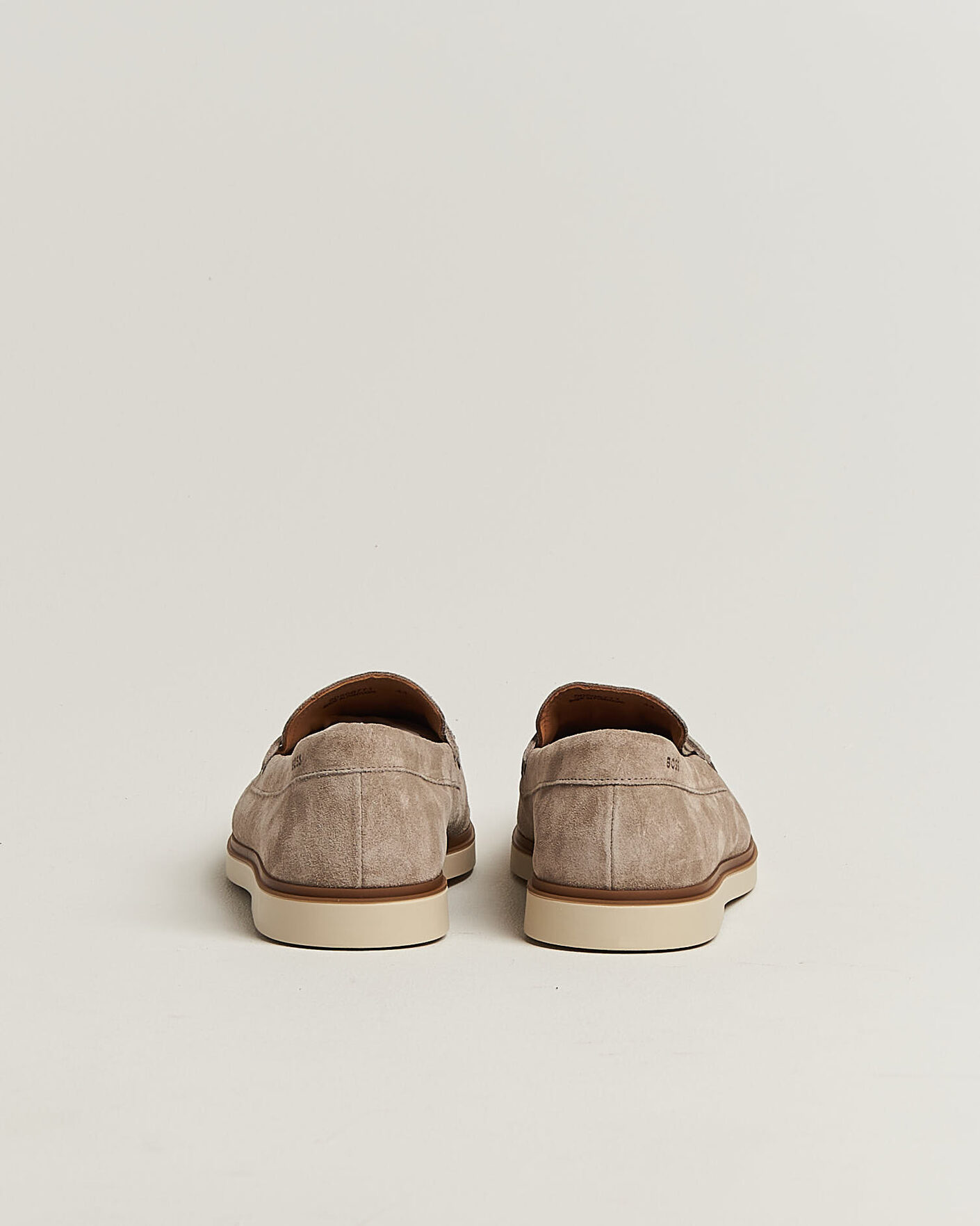 Heren | Instappers | BOSS BLACK | Hedley Suede Tassle Loafer Dark Beige