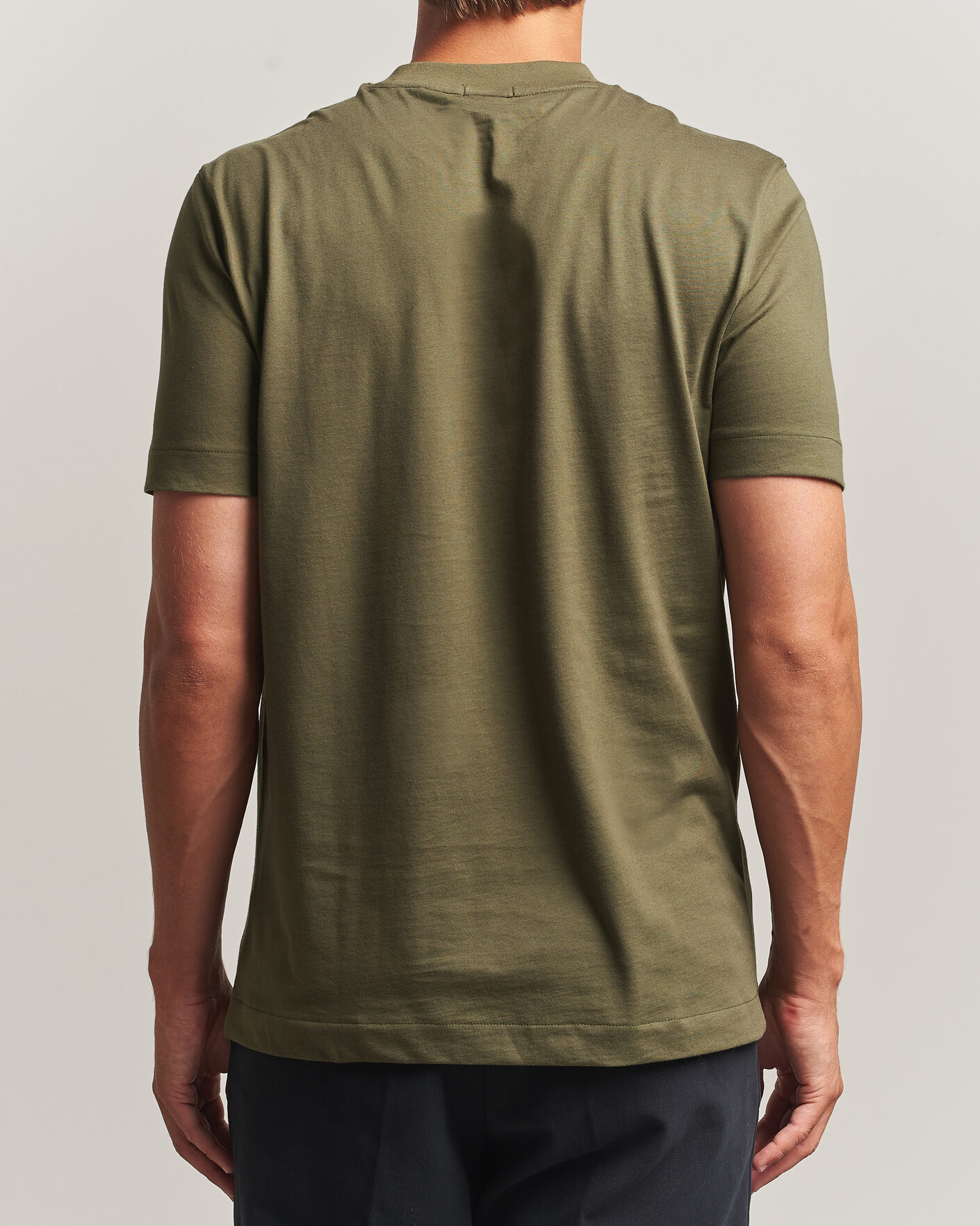 Homme | T-shirts | BOSS BLACK | Thompson Crew Neck T-Shirt Open Green