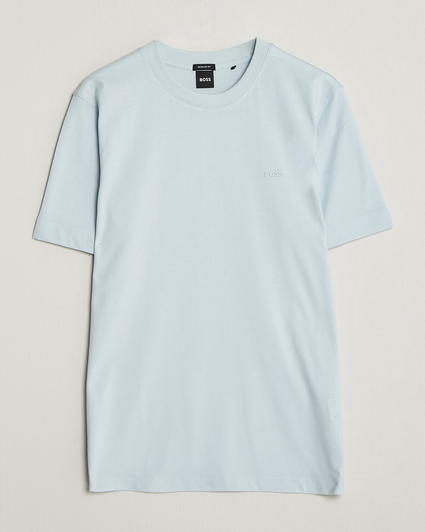 Homme | T-shirts | BOSS BLACK | Thompson Crew Neck T-Shirt Open Blue