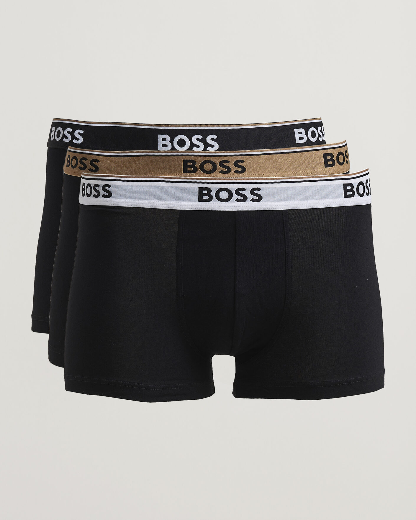 Heren | Ondergoed | BOSS BLACK | 3-Pack Trunk Black