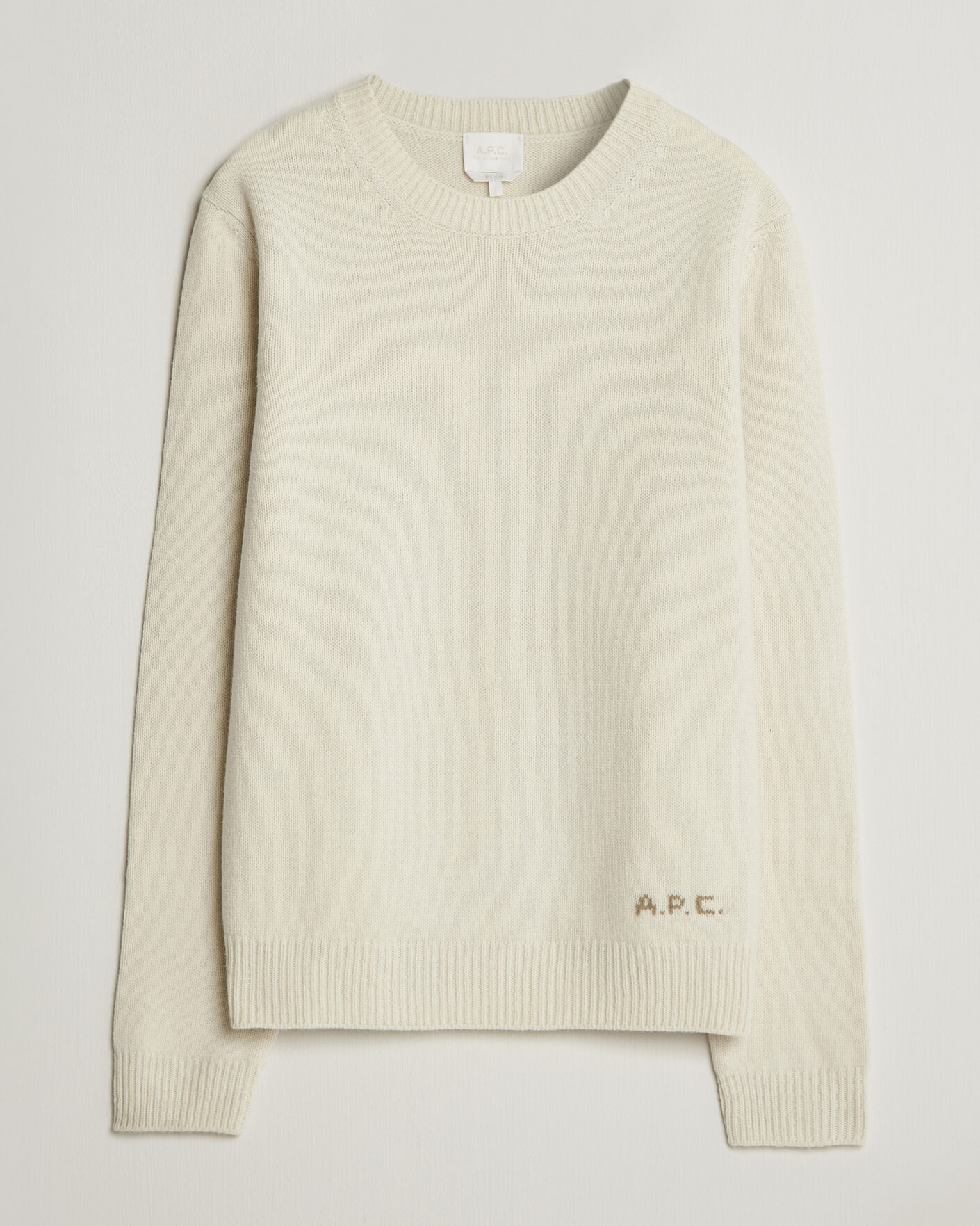 Homme | Pulls Et Tricots | A.P.C. | Edmond Wool Knitted Sweater Ecru