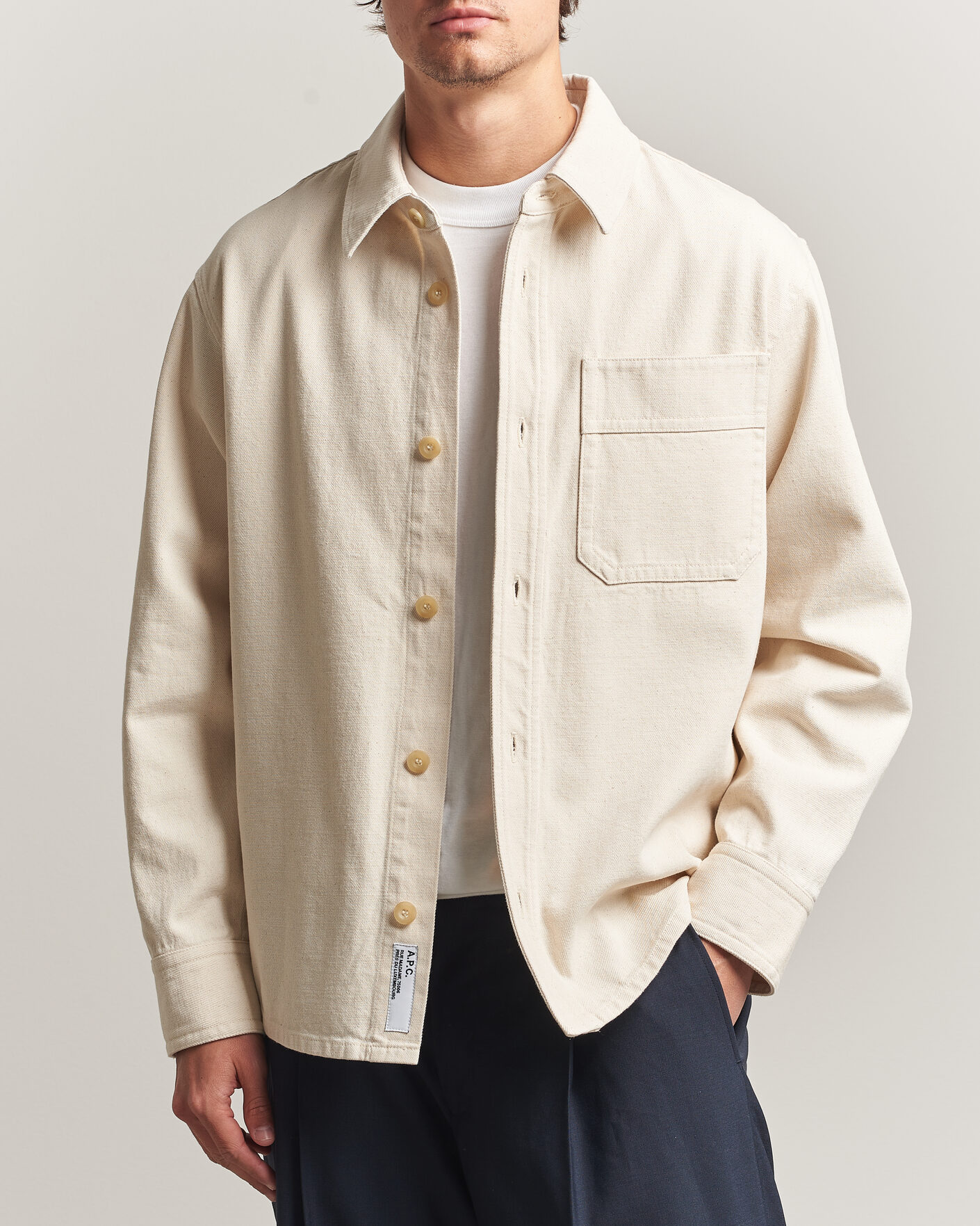 Heren | Overhemden | A.P.C. | Basile Overshirt Off White