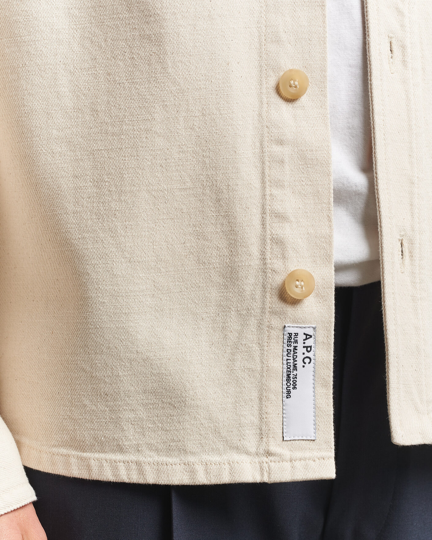Heren | Overhemden | A.P.C. | Basile Overshirt Off White