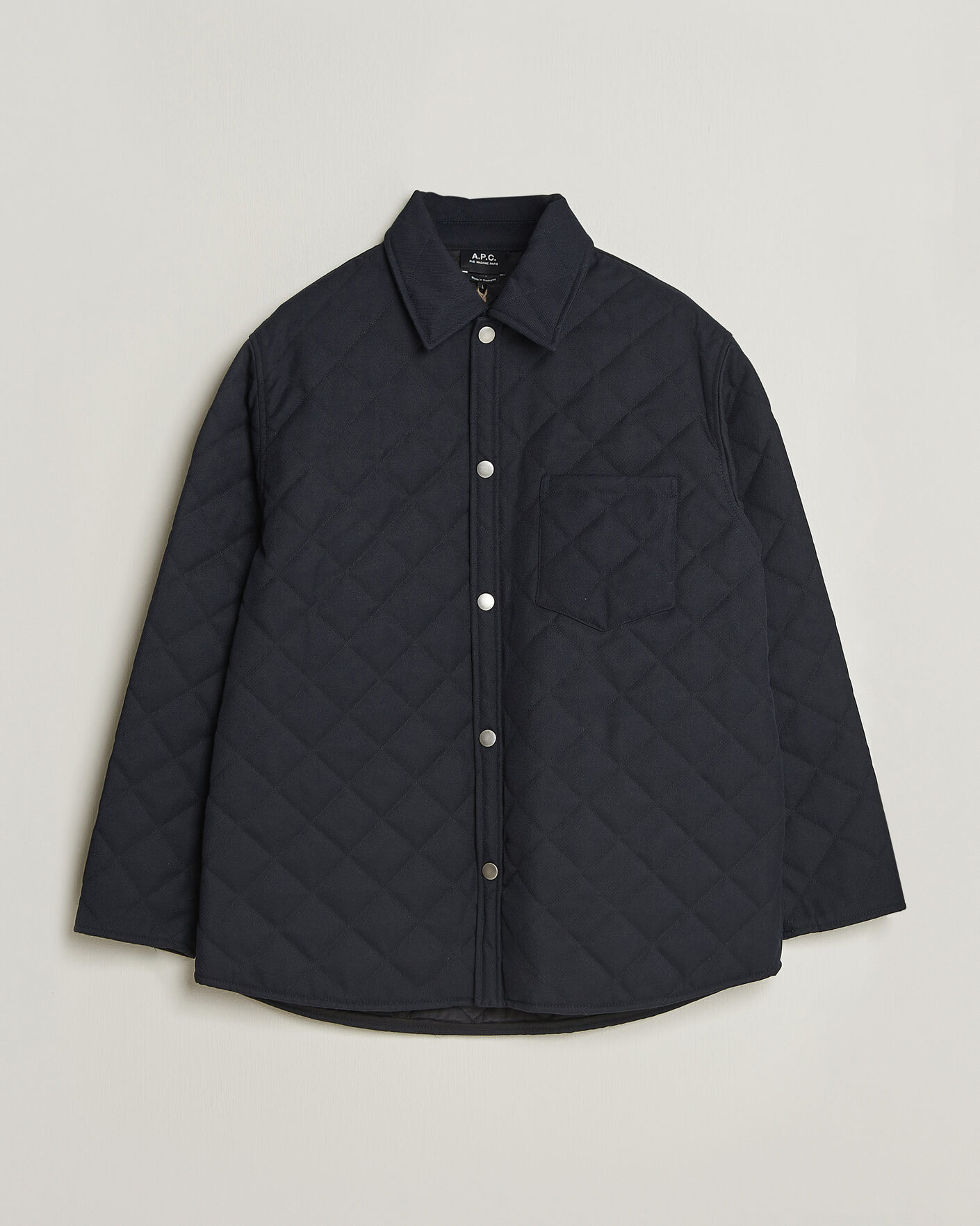 Heren | Jassen | A.P.C. | Georges Quilted Jacket Dark Navy
