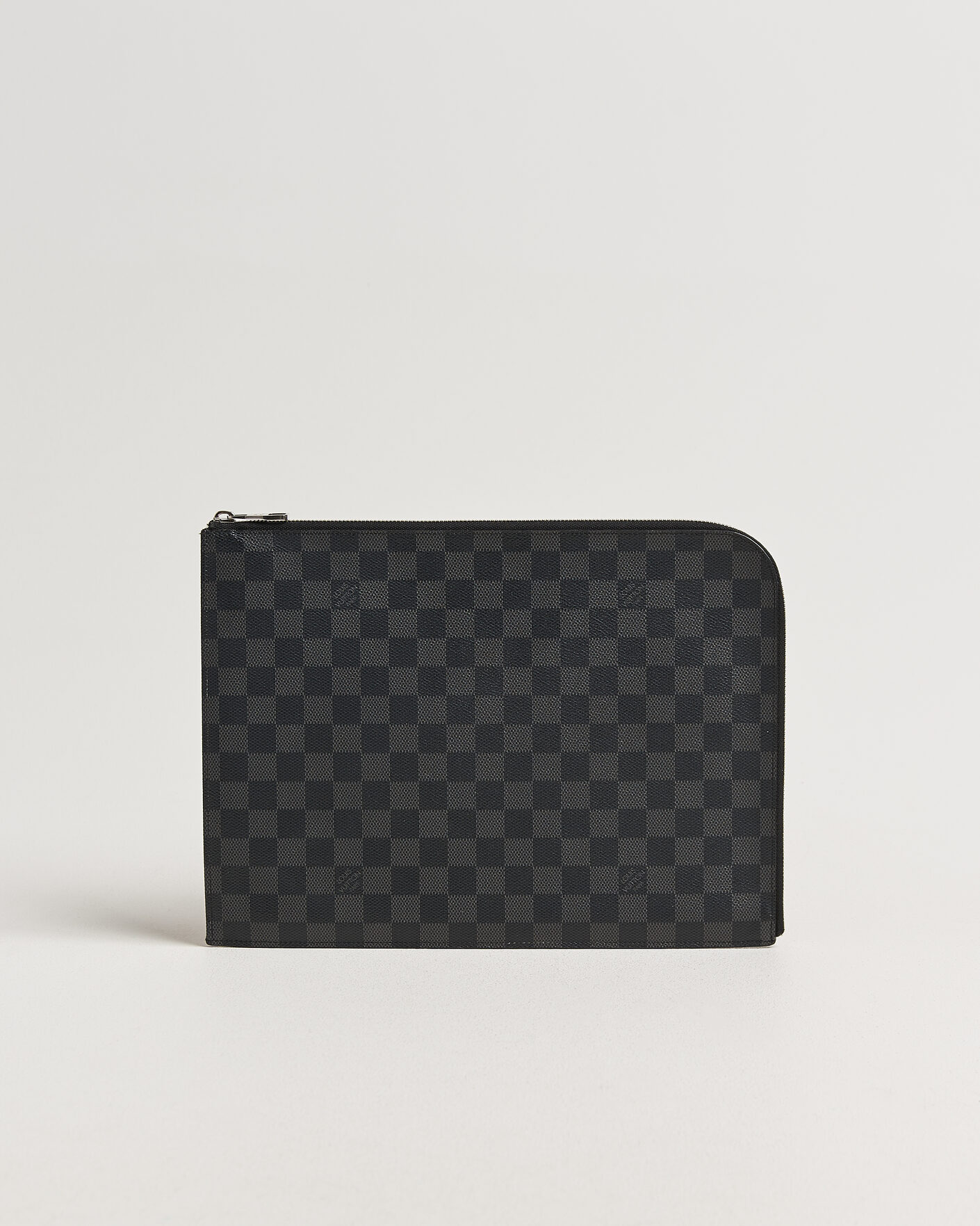 Heren | Pre-Owned & Vintage Bags | Louis Vuitton Pre-Owned | Pochette Jules Damier Graphite