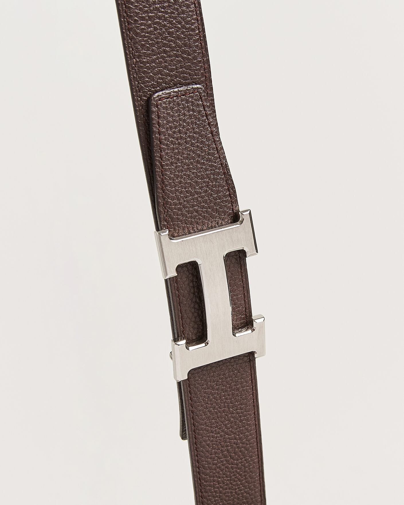 Heren | Pre-Owned & Vintage Bags | Hermès Pre-Owned | Constance Reversible Belt 90 Brown/Black
