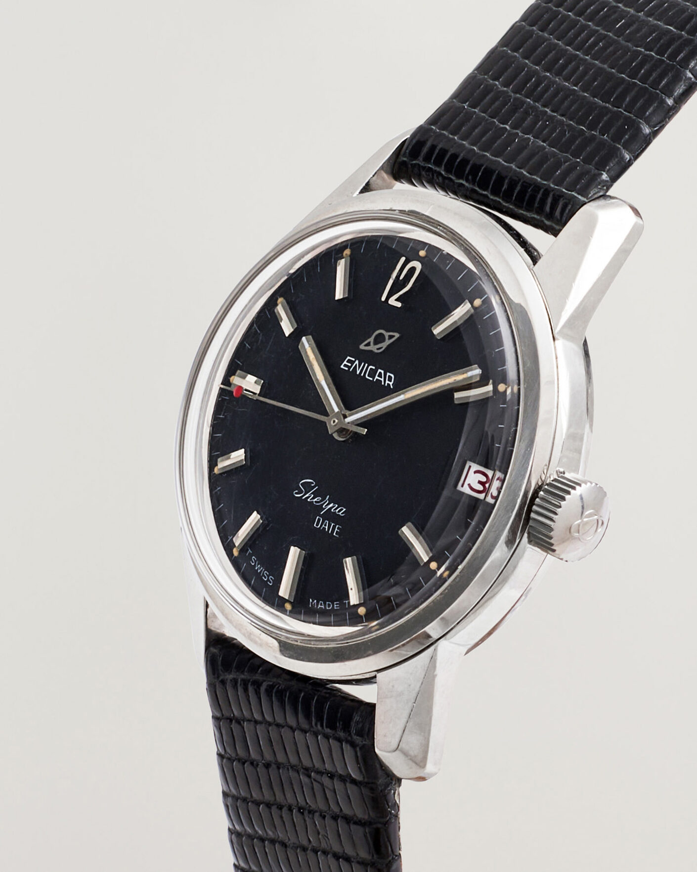 Heren | Enicar Pre-Owned Sherpa 600 Date | Enicar Pre-Owned | Sherpa 600 Date