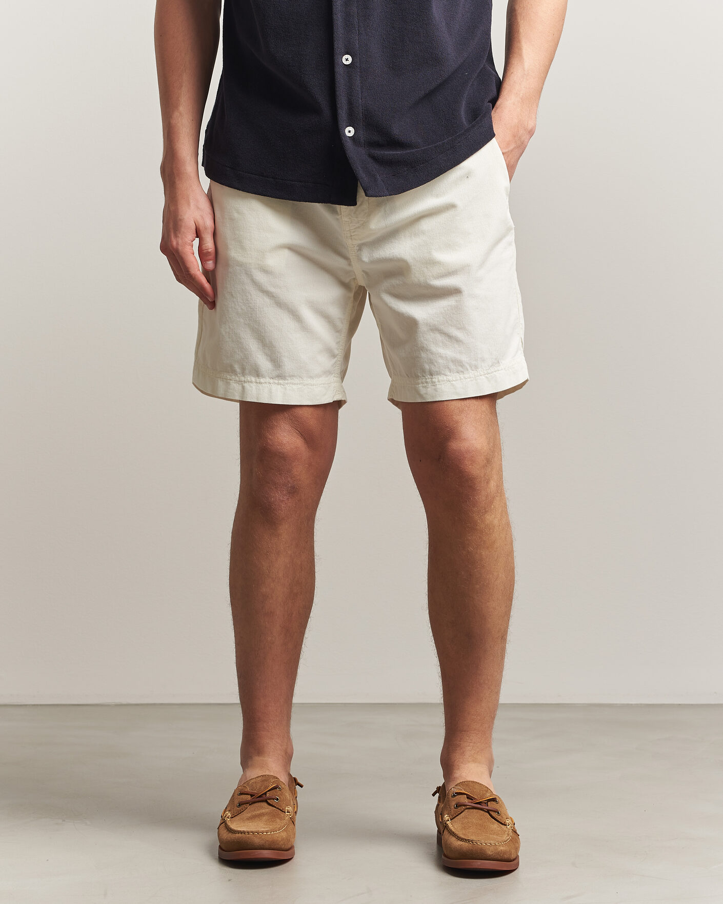Heren | Korte broek | Morris | Fenix Summer Cord Shorts Off White