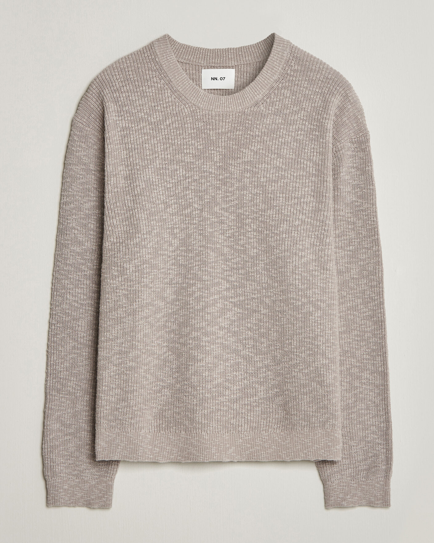Homme | Pulls Et Tricots | NN07 | Russell Cotton Knitted Sweater Moon Dust