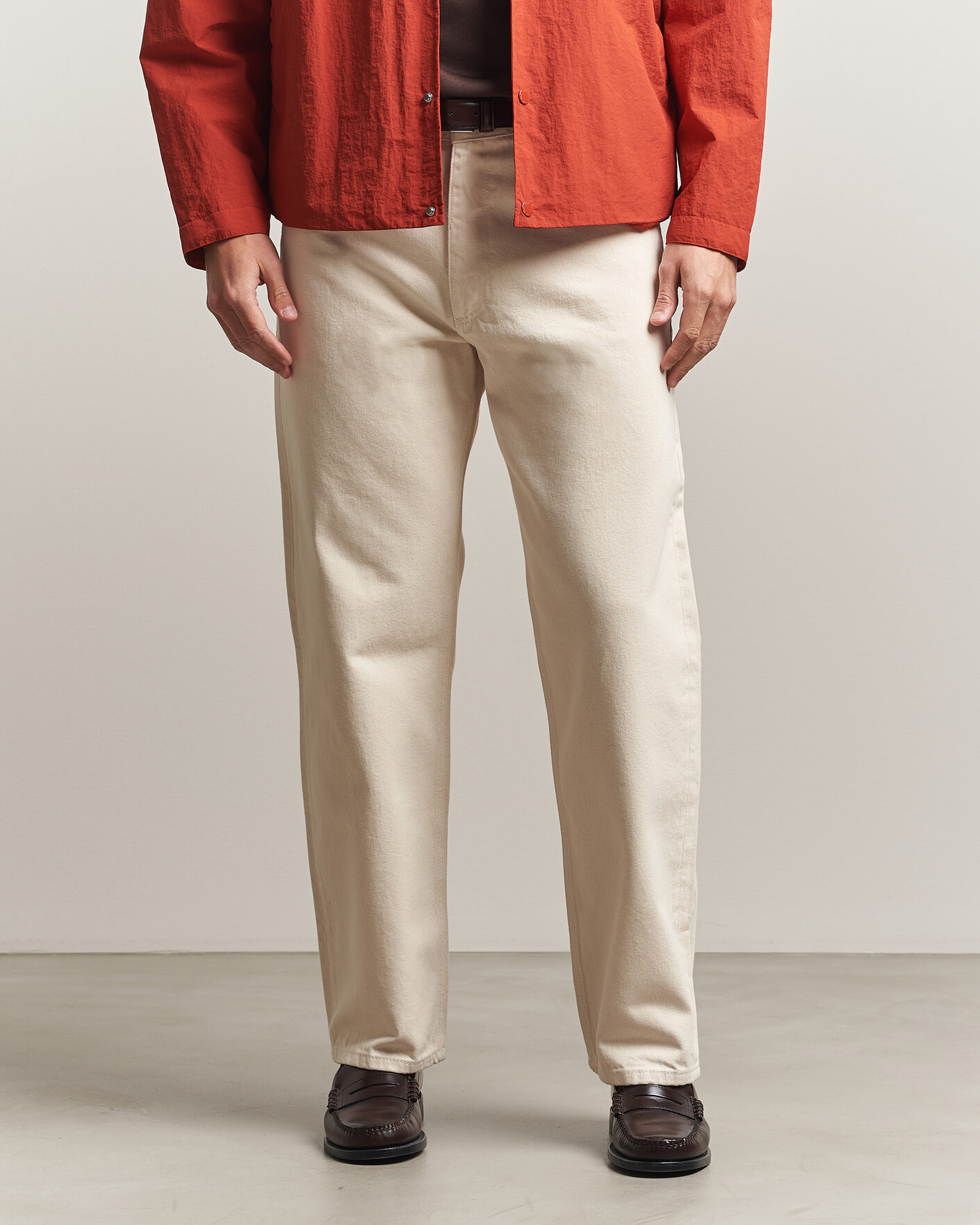Heren | Jeans | NN07 | Otis Relaxed Fit Jeans Ecru