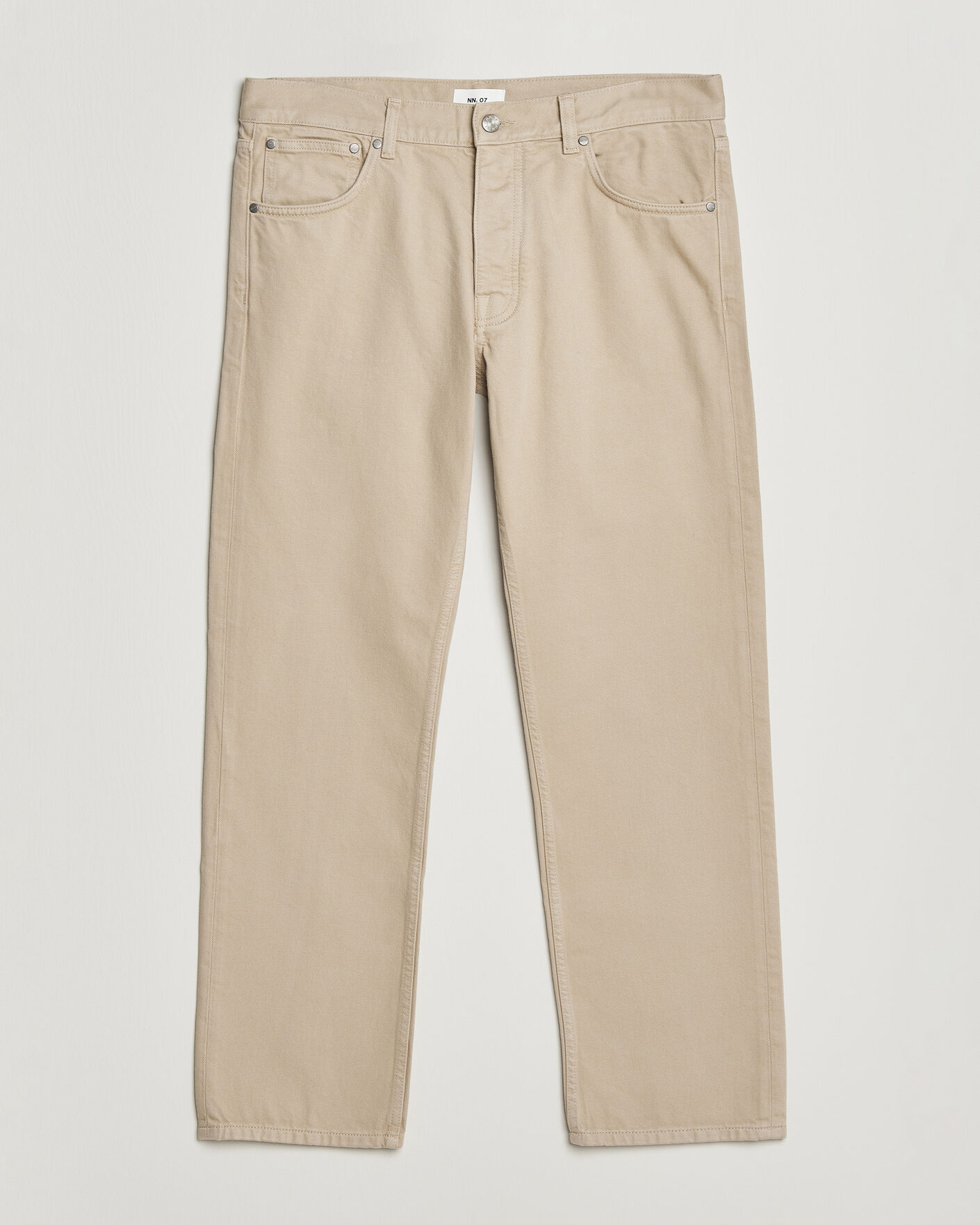 Homme | Pantalons | NN07 | Sonny Straight Fit 5-Pocket Pants Oat