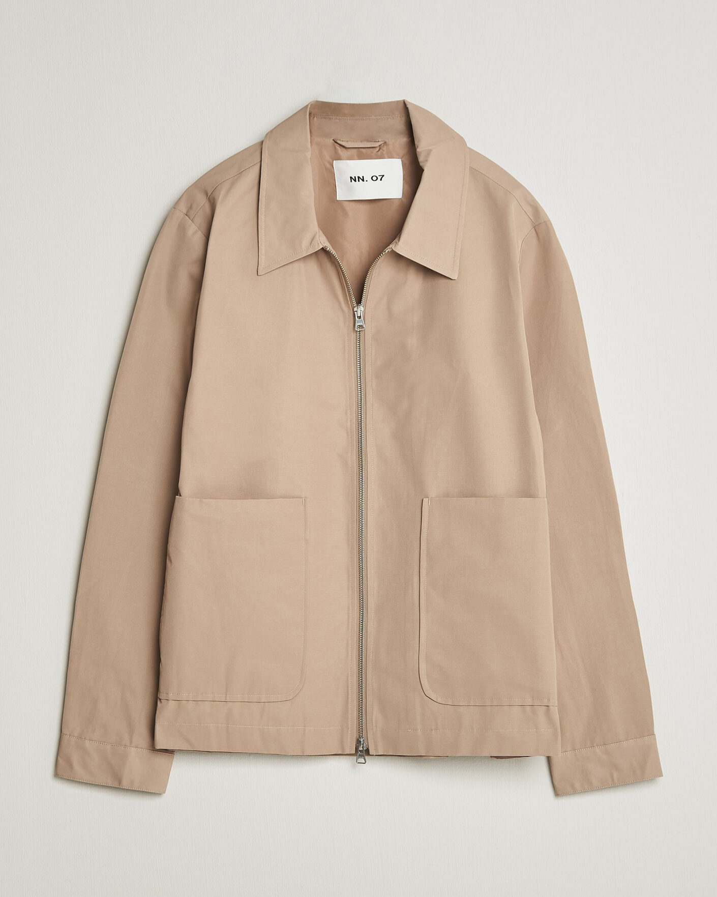 Homme | Manteaux Et Vestes | NN07 | Gael Cotton Twill Jacket Desert Khaki