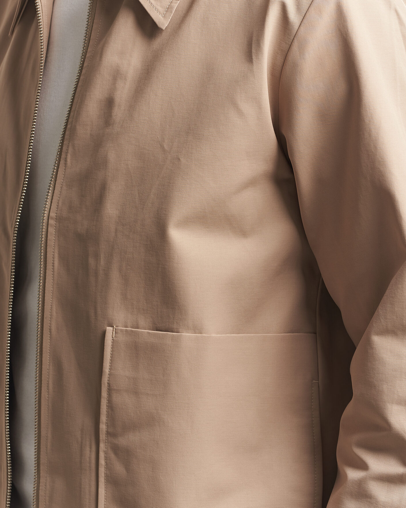 Homme | Manteaux Et Vestes | NN07 | Gael Cotton Twill Jacket Desert Khaki