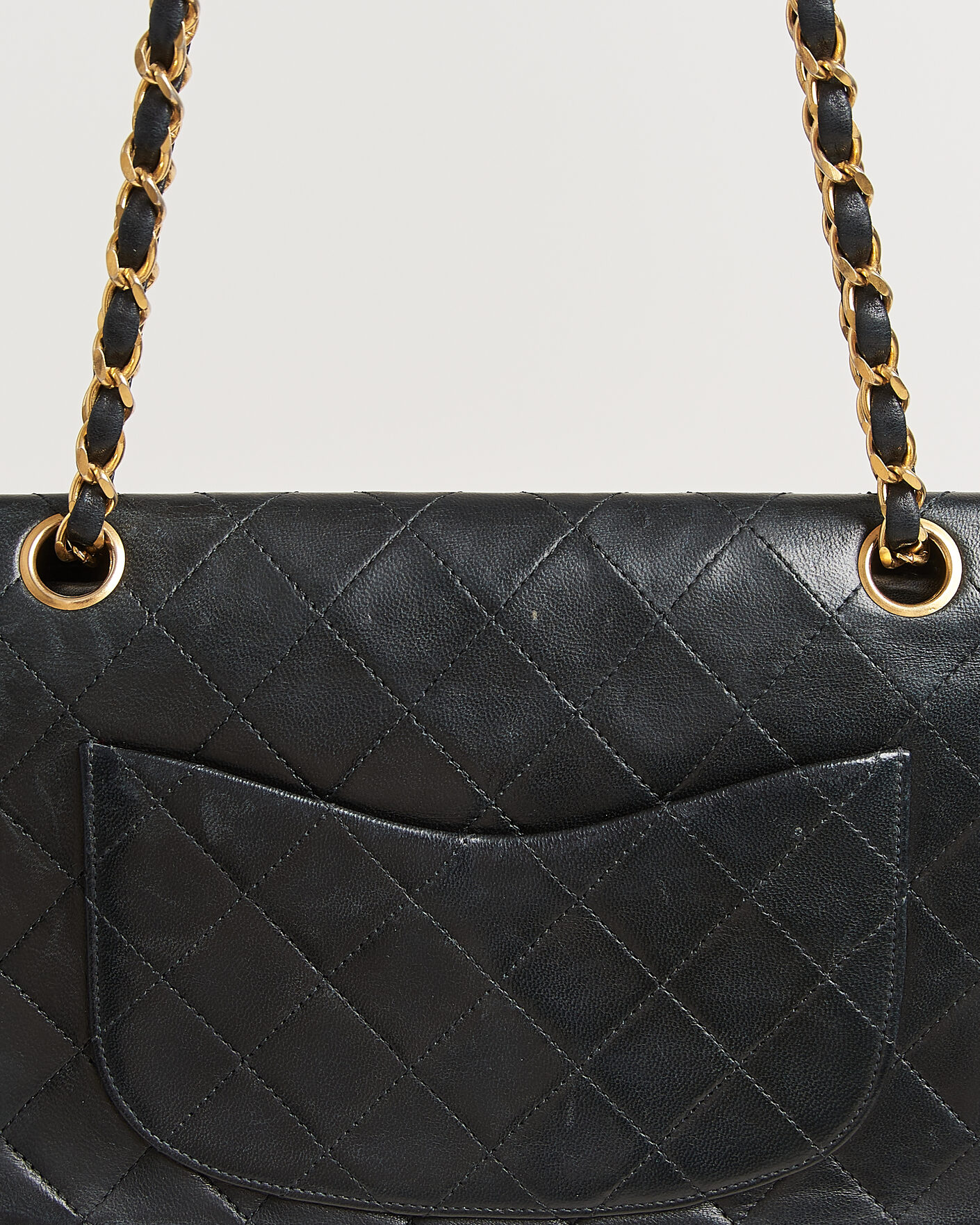 Homme | Chanel Pre-Owned Classic Small Double Flap Bag Black | Chanel Pre-Owned | Classic Small Double Flap Bag Black