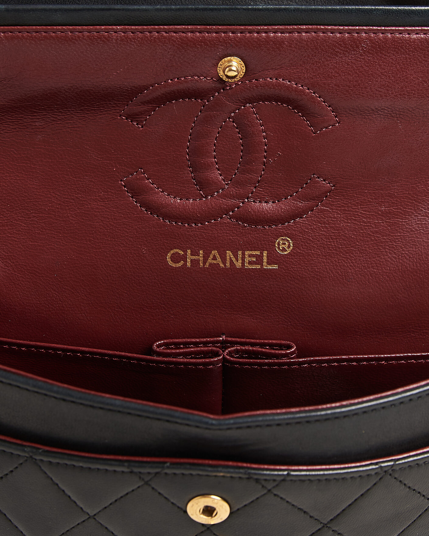 Heren | Pre-Owned & Vintage Bags | Chanel Pre-Owned | Classic Small Double Flap Bag Black