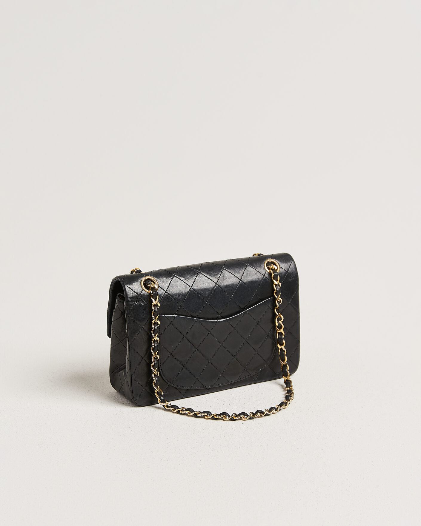 Heren | Pre-Owned & Vintage Bags | Chanel Pre-Owned | Classic Small Double Flap Bag Black