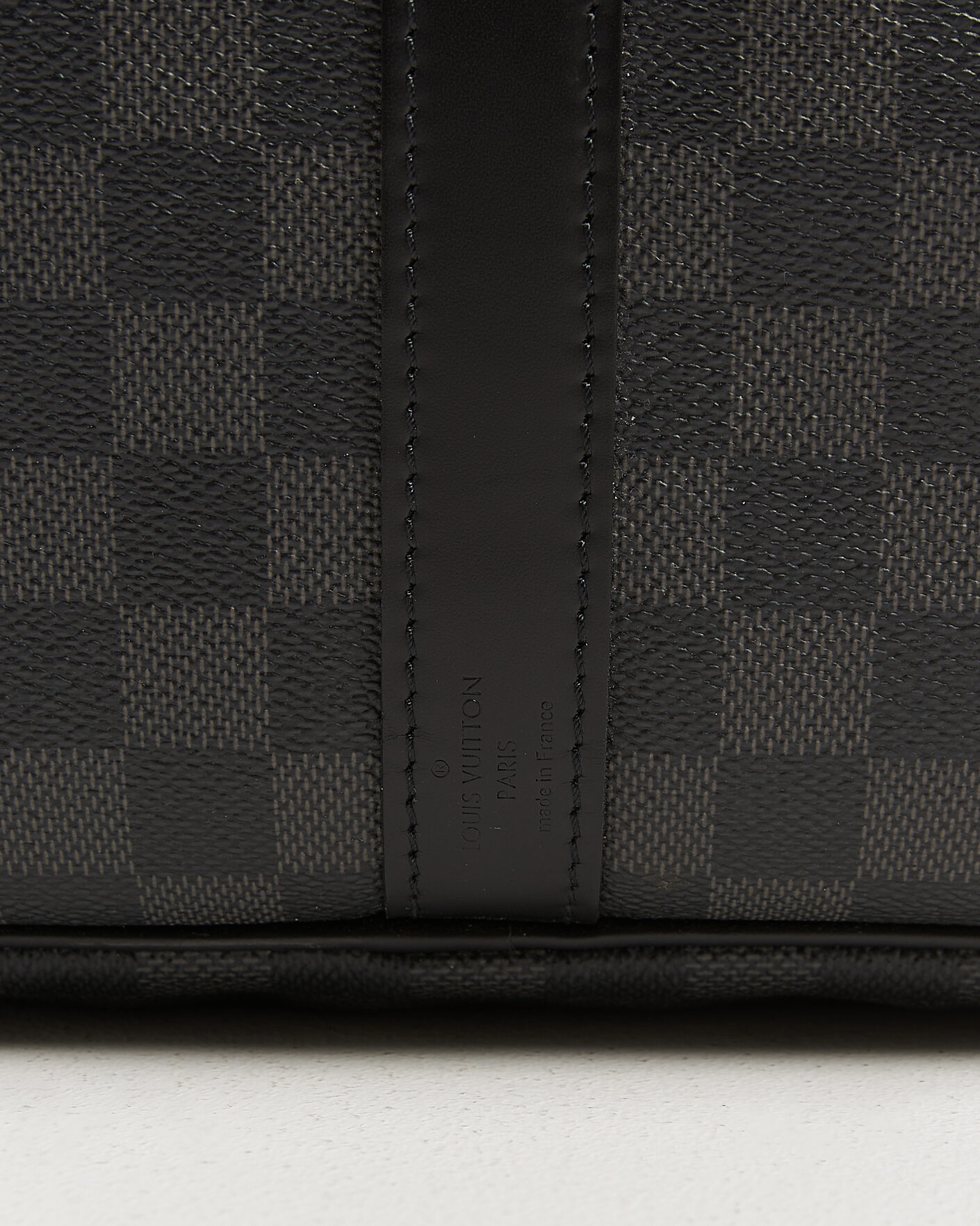 Homme | Pre-Owned & Vintage Bags | Louis Vuitton Pre-Owned | Keepall 55 Bandouliére Damier Graphite
