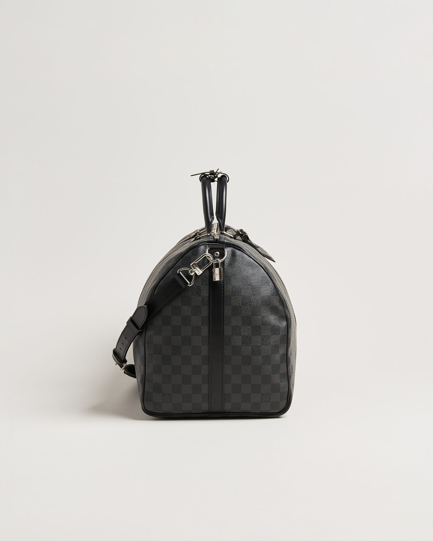 Homme | Pre-Owned & Vintage Bags | Louis Vuitton Pre-Owned | Keepall 55 Bandouliére Damier Graphite