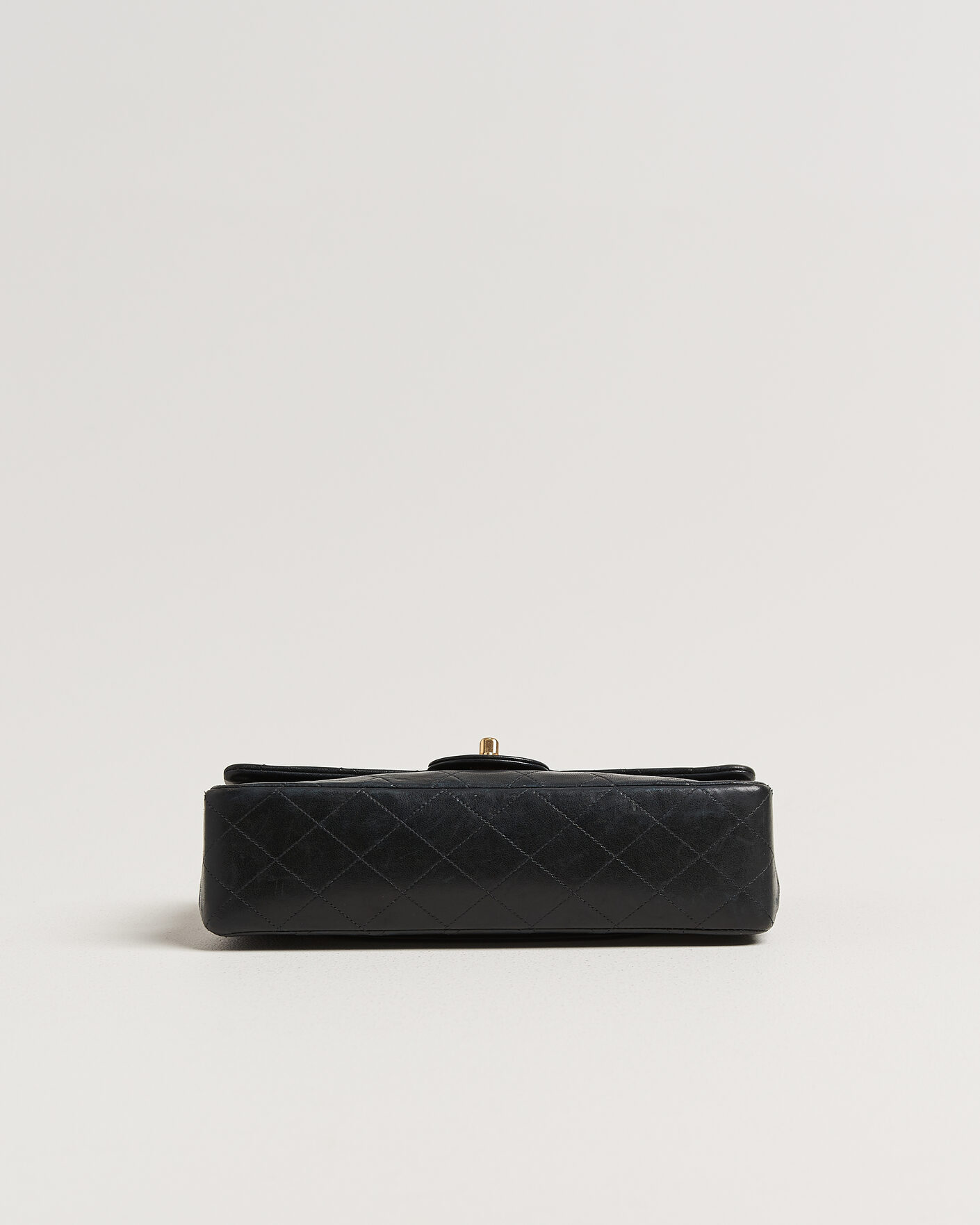 Heren | Chanel Pre-Owned Classic Medium Double Flap Bag Black | Chanel Pre-Owned | Classic Medium Double Flap Bag Black