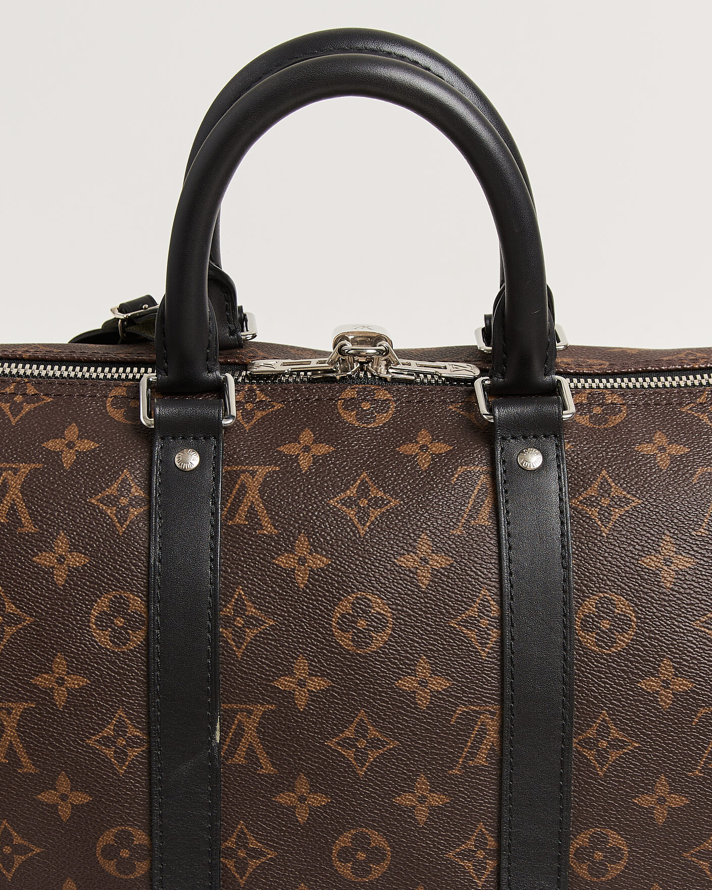 Heren | Pre-Owned & Vintage Bags | Louis Vuitton Pre-Owned | Keepall 45 Bandouliére Monogram Macassar
