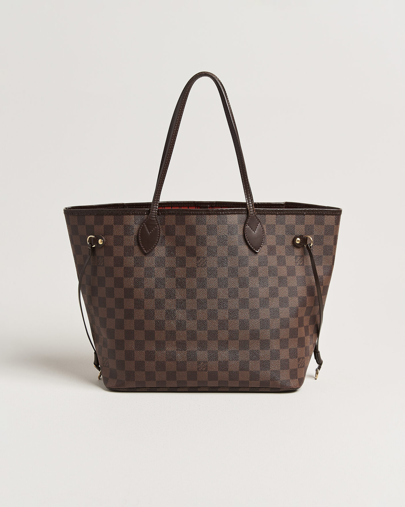 Heren | Pre-Owned & Vintage Bags | Louis Vuitton Pre-Owned | Neverfull MM Damier Ebene