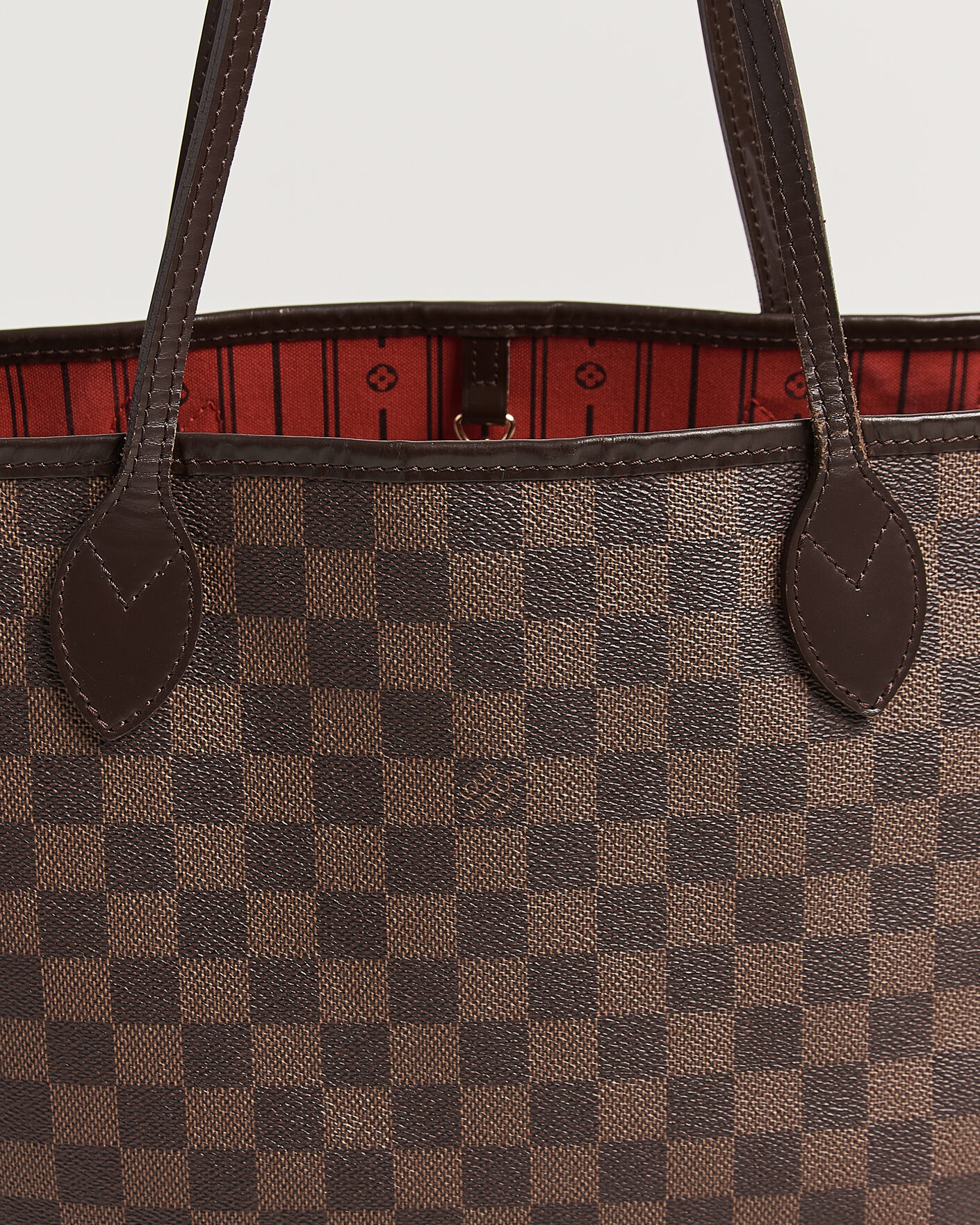 Heren | Pre-Owned & Vintage Bags | Louis Vuitton Pre-Owned | Neverfull MM Damier Ebene