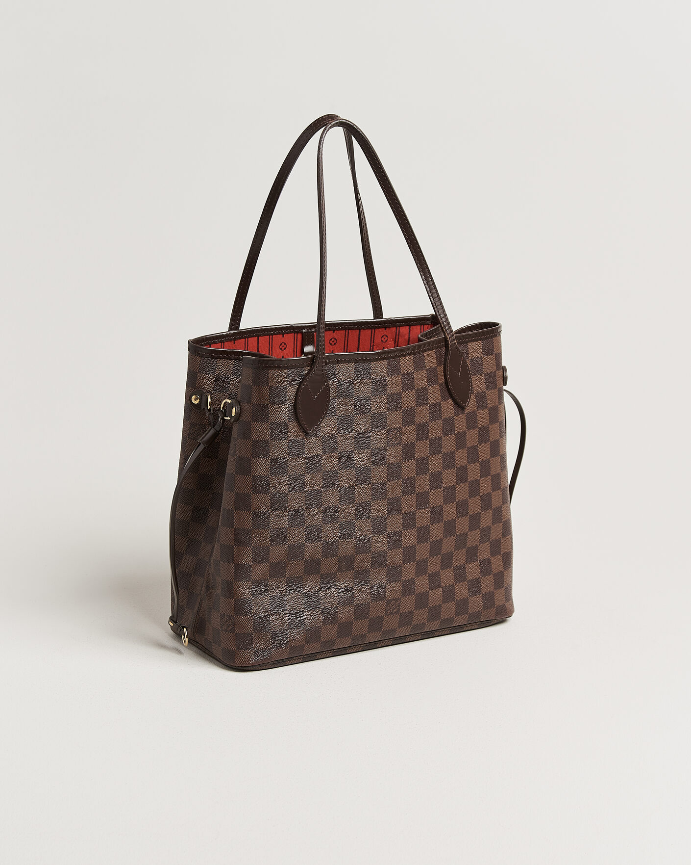 Heren | Pre-Owned & Vintage Bags | Louis Vuitton Pre-Owned | Neverfull MM Damier Ebene